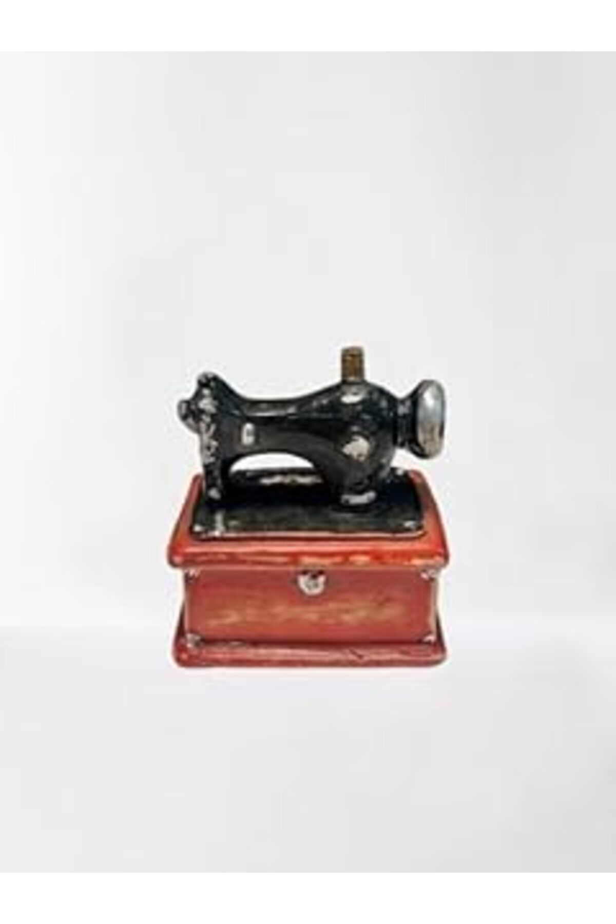 karadağsb Retro Dikiş Makinesi Dekoratif Figür