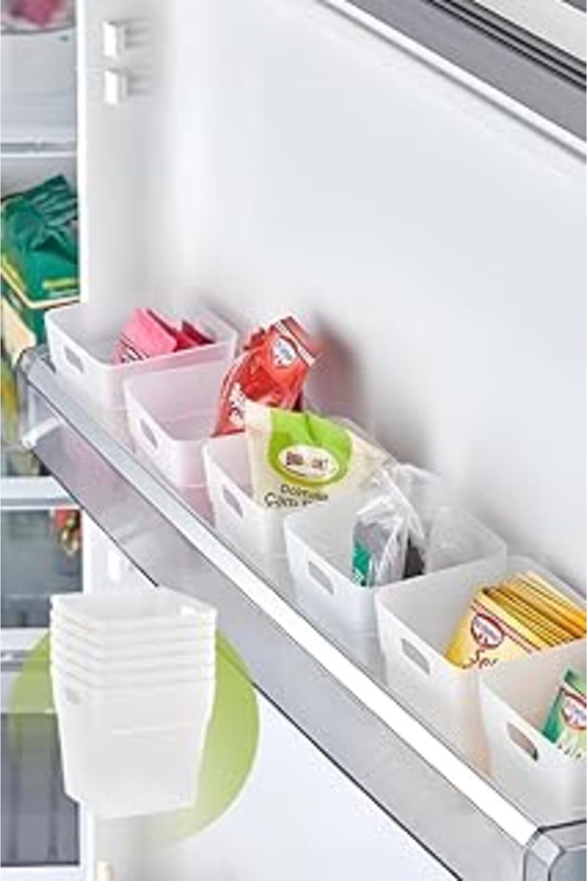 karadağsb Mithra Life 6 Adet Buzdolabı Kapak İçi Düzenleyici Ve Banyo Organizer Mit1103