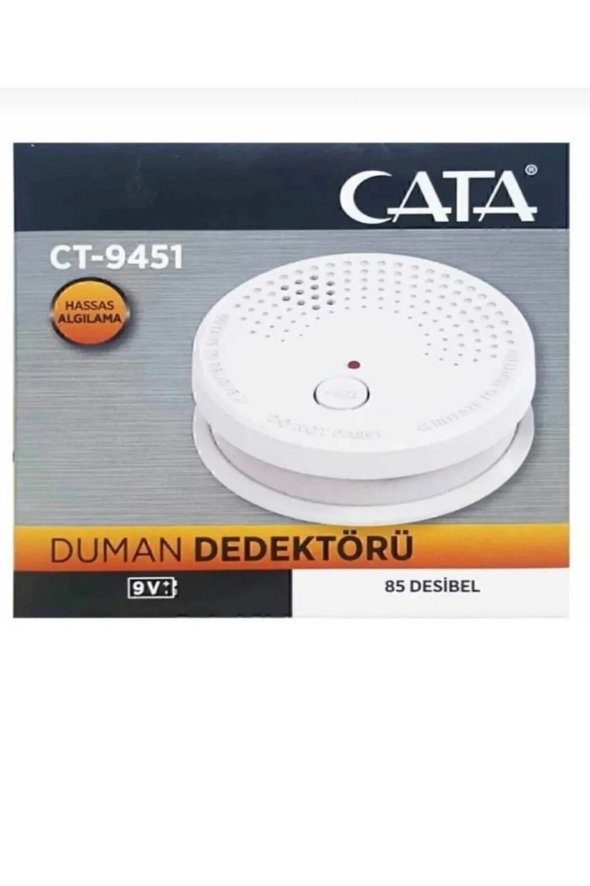 Cata Duman Dedektörü Pilli CT-9451 pil hariç