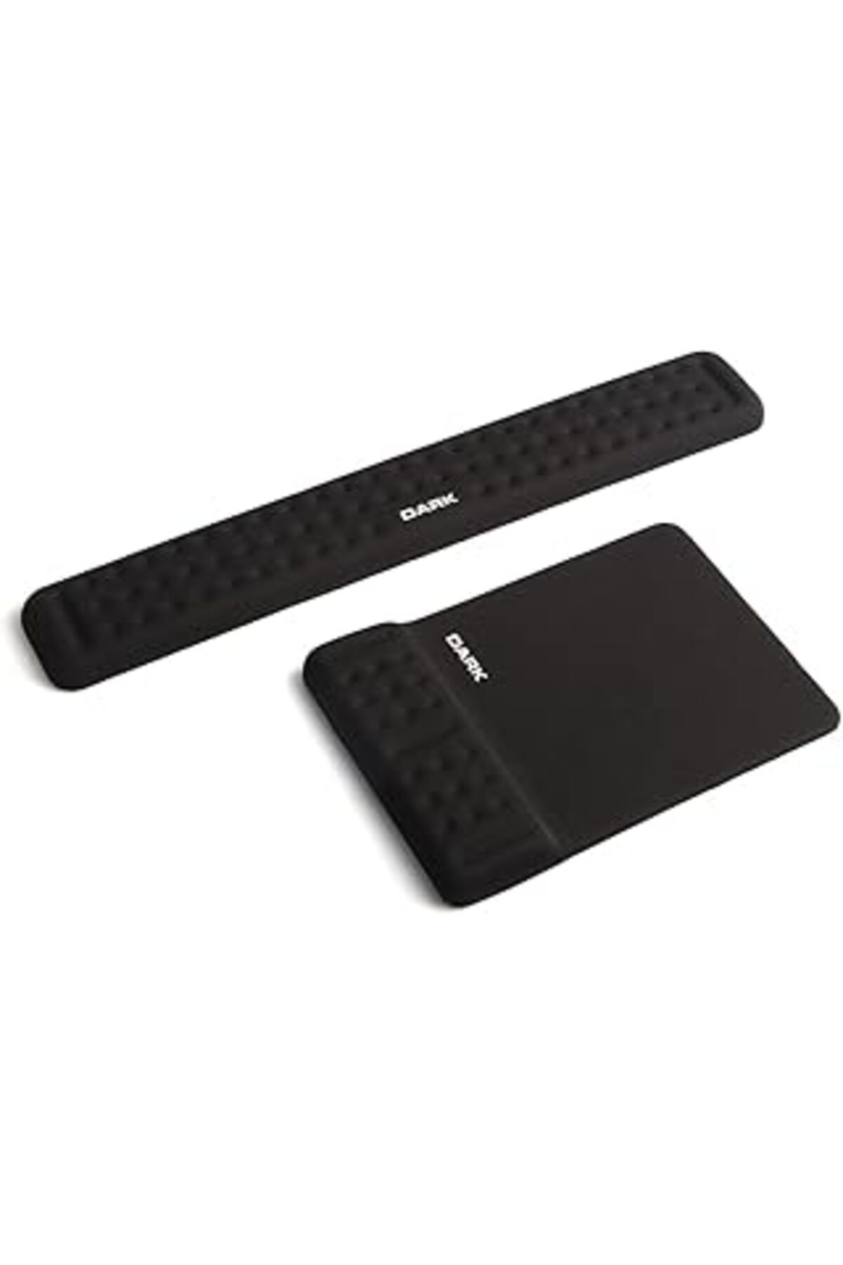 Mu Art Ahşap Dark Ergopad Klavye + Mause Bilek Destekli Ergonomik Mousepad Set (440X55X17Mm / 230X160X17Mm)