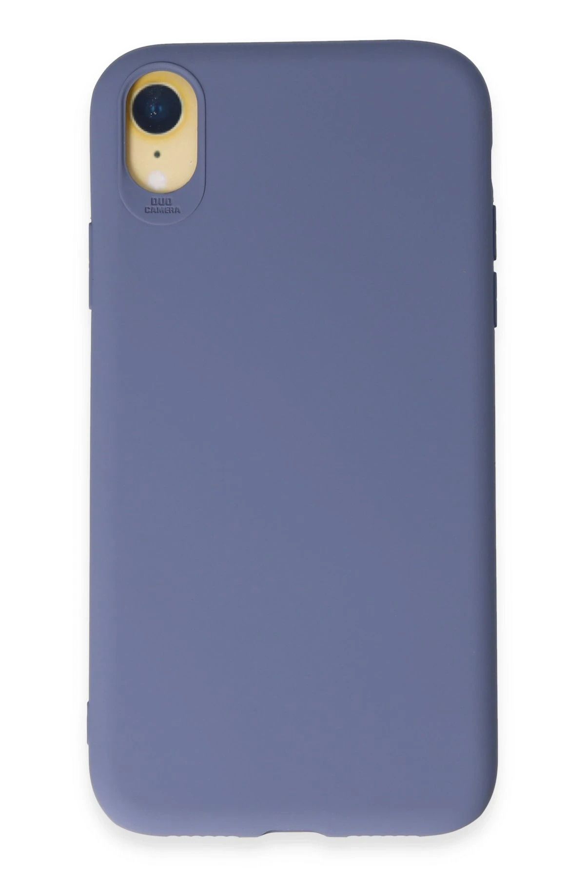 NewFace iPhone XR Kılıf First Silikon - Gri JOJUA