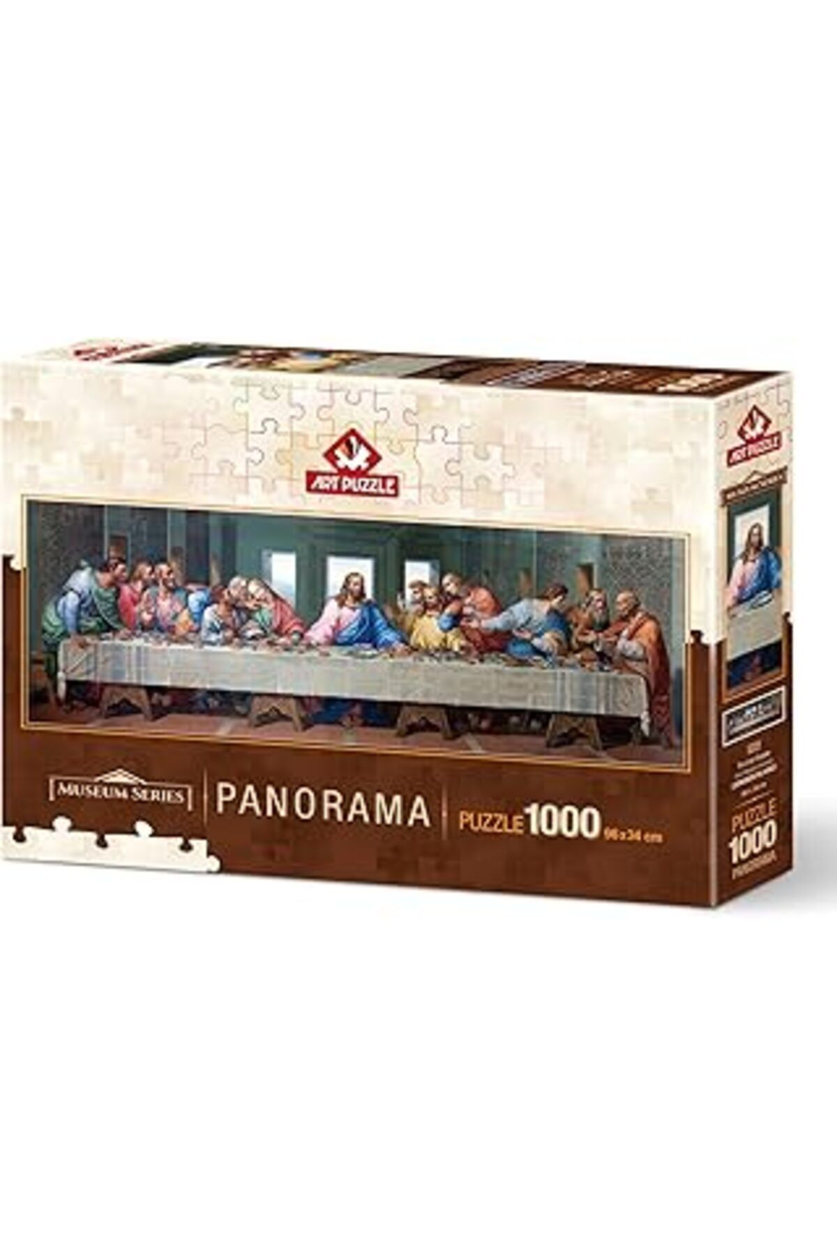 karadağsb Art Puzzle Son Akşam Yemeği 1000 Parça Panorama Museum Puzzle