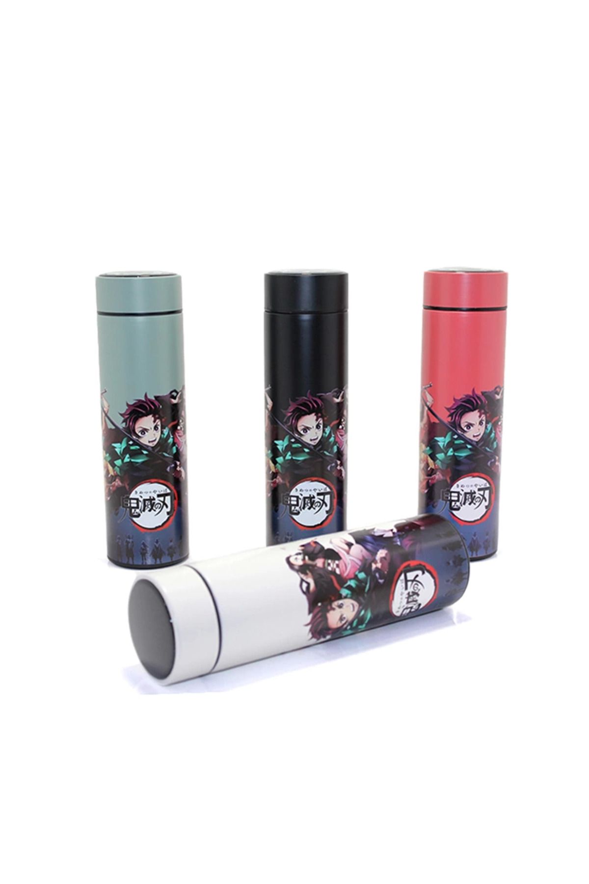 Evinso Anime Baskılı Digital Göstergeli Termos 500 Ml Alk380