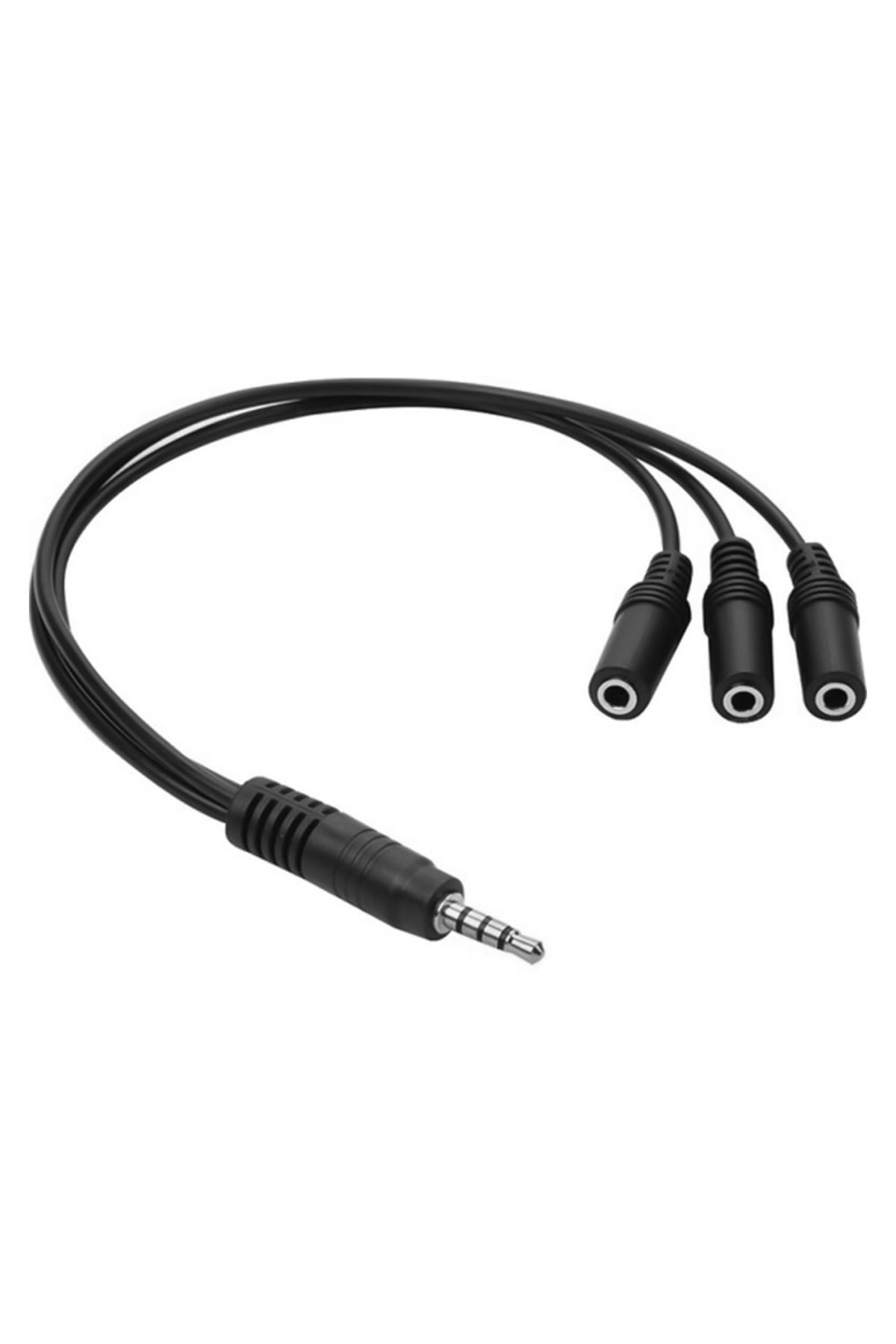 robotrend 3.5 Mm Stereo Erkek 3 Boğum / 3X3.5 Mm Stereo Dişi 5+1 Kablo