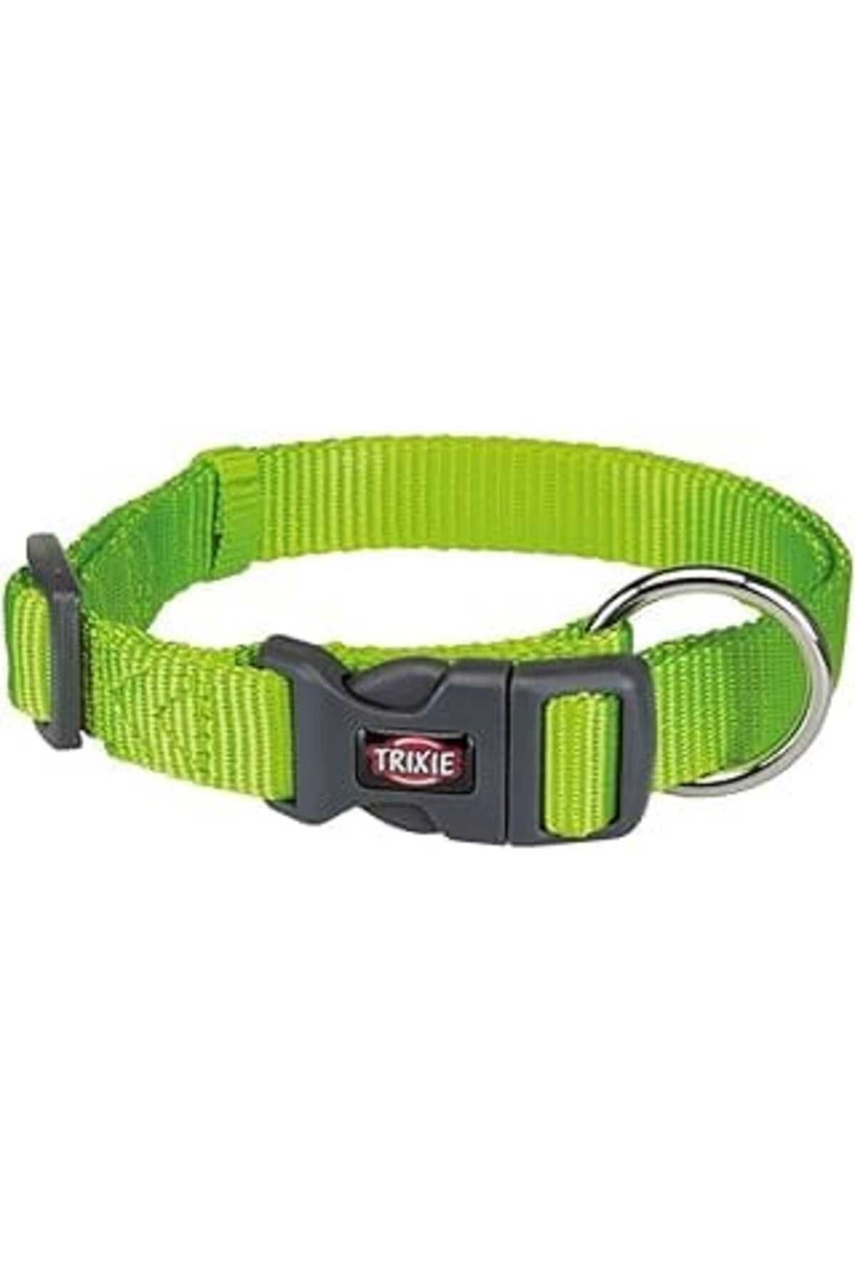 Mu Art Trixie Köpek Premium Boyun Tasması S-M Yeşil