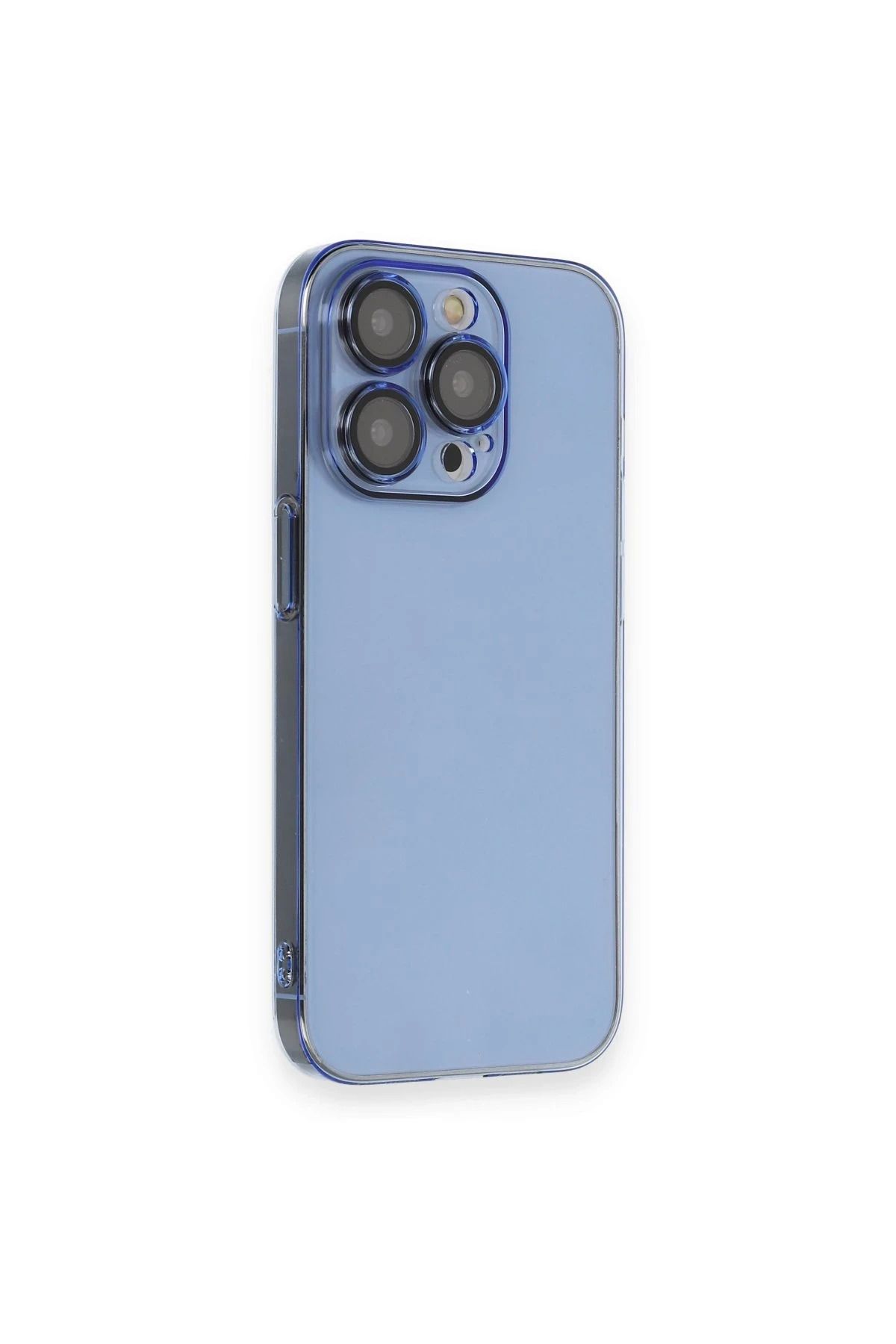 cepmoda iPhonE 13 PRO MAX | ARMADA Lens Korumalı Ultra iNce Sert PC Telefon Kılıfı | SİERRA BLUE