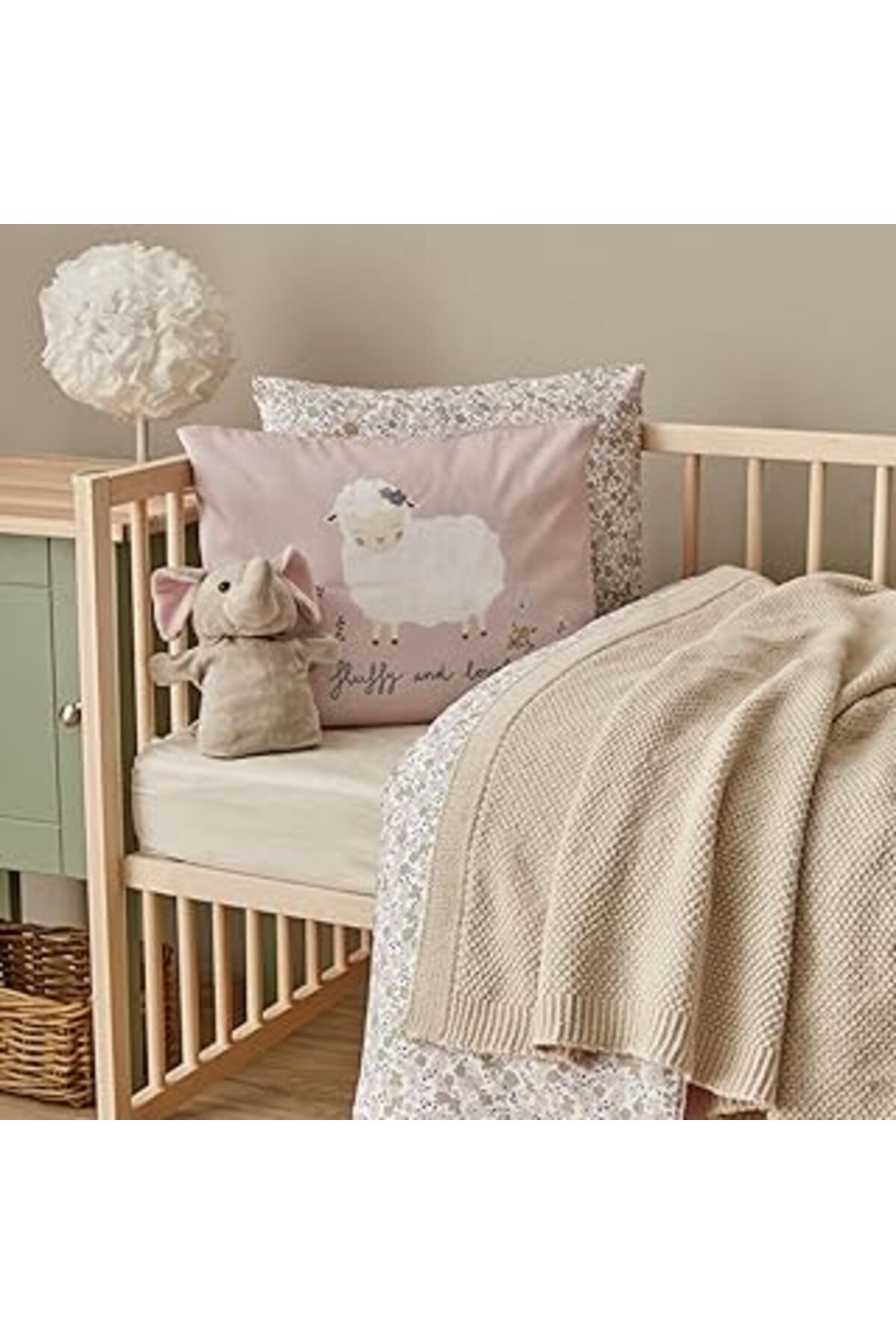 Mu Art Karaca Home Little Honey Bej Triko Battaniye