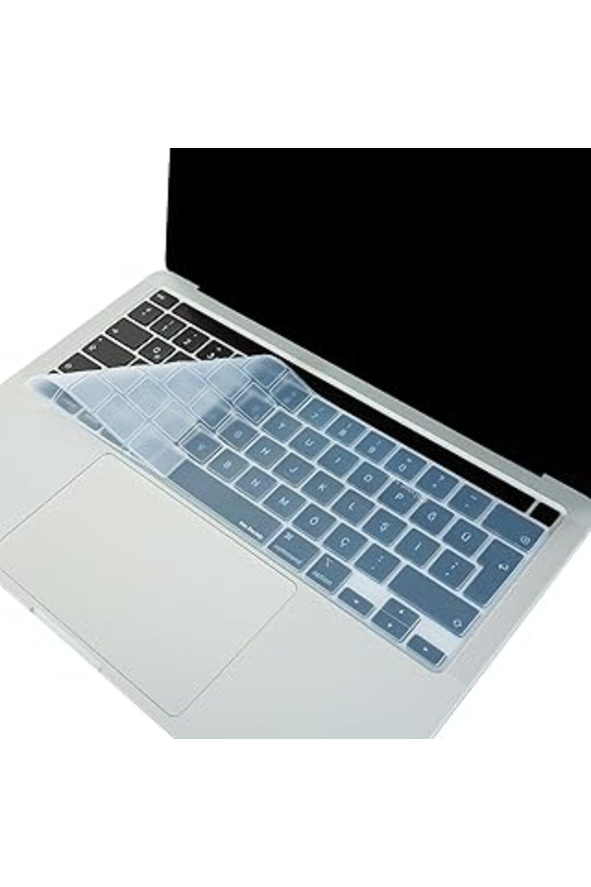 Mu Art Ahşap Mcstorey Macbook Pro Klavye Koruyucu 13Inç M1-M2 (Türkçe Q) Touchbarlı A2251 A2289 A2338 A2141 Ile