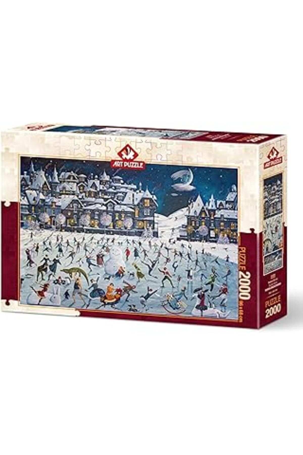 Mu Art Art Puzzle Buzda Dans 2000 Parça Puzzle