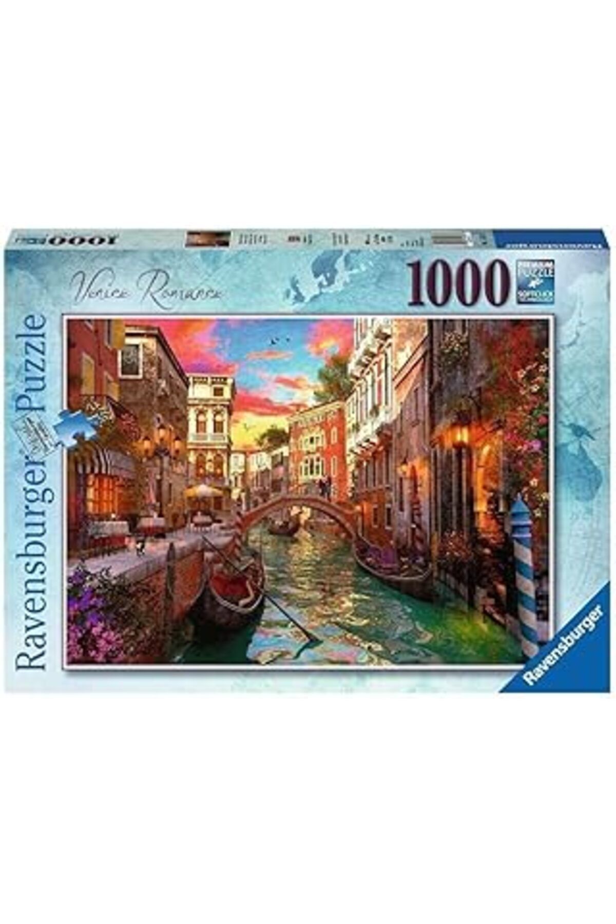 karadağsb Ravensburger Puzzle, Venice Ramance, 1000 Parça
