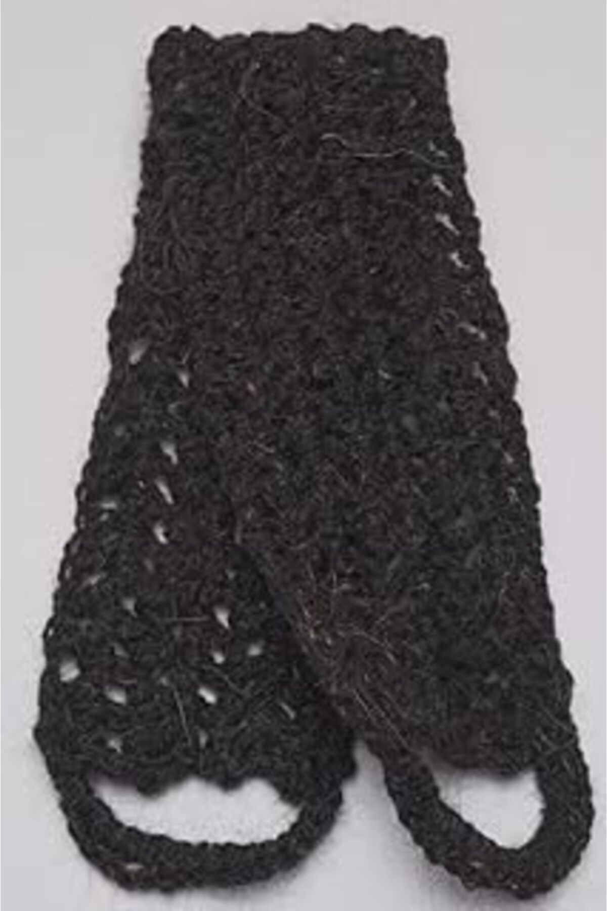 karadağsb Keçi Kılı Sırt Lifi El Örmesi. Siyah 70 Cm 11 Cm