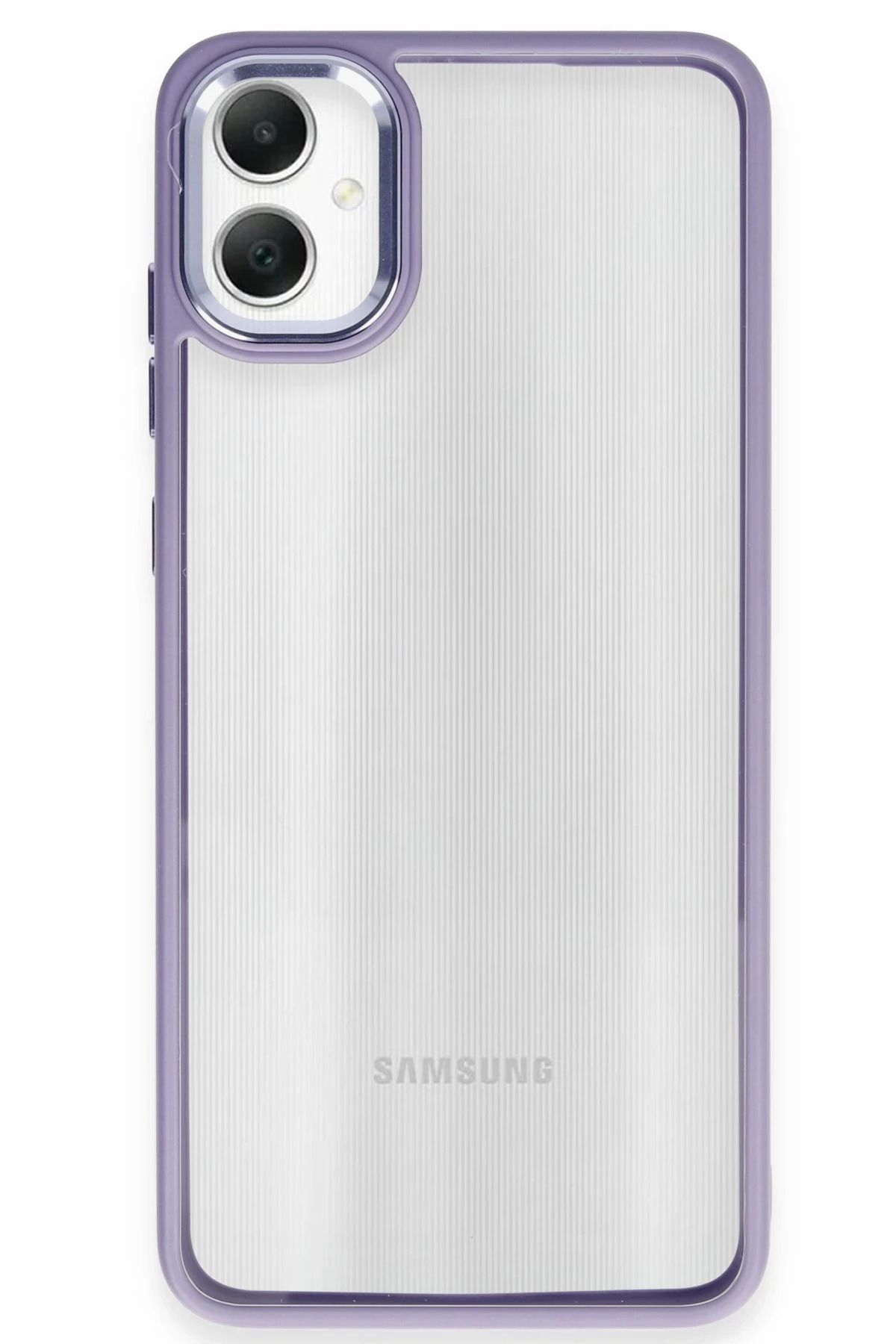 NewFace Samsung Galaxy A05 Kılıf Power Silikon - Lila INSLM
