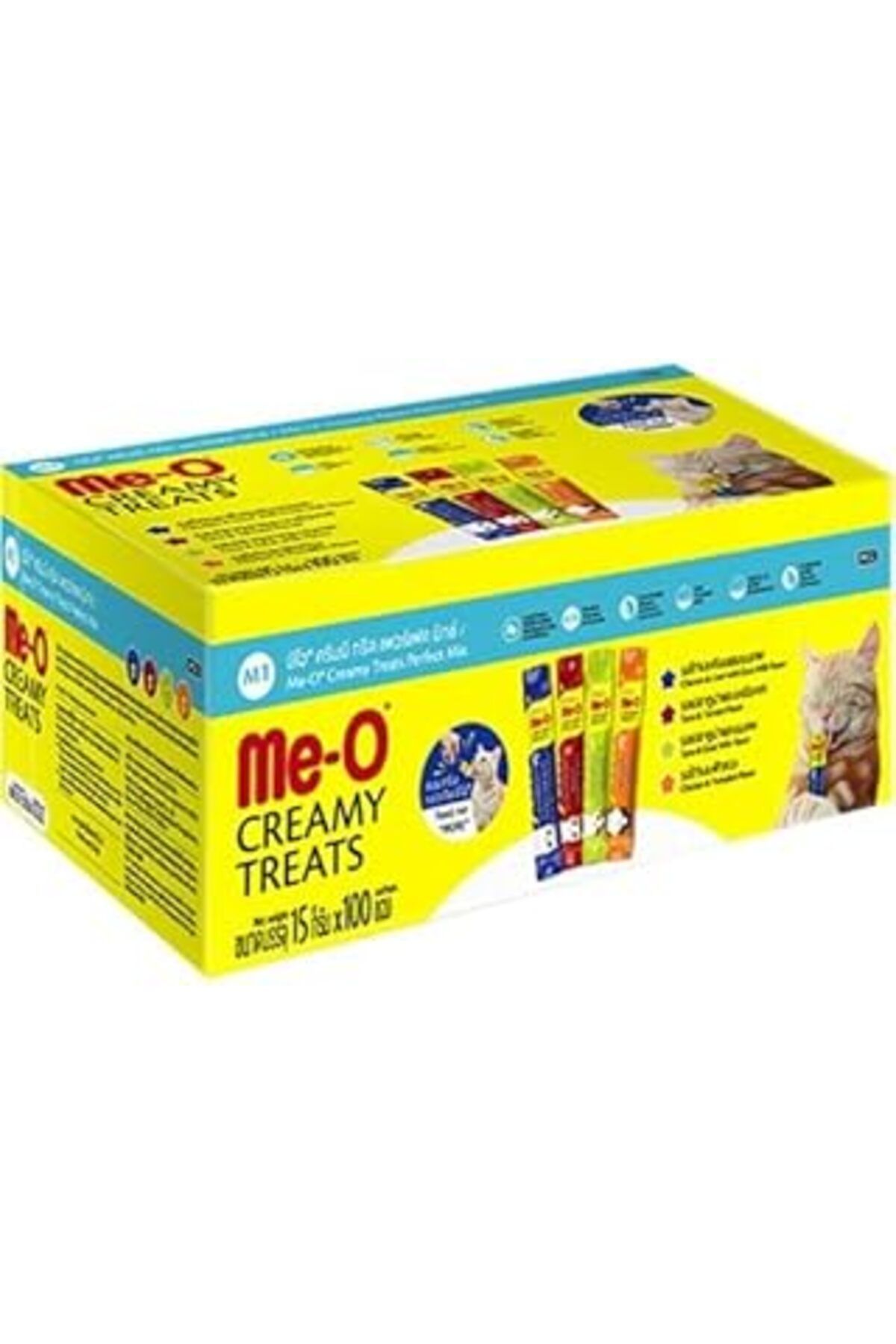 karadağsb Me-O Harika Mix- M1 Kedi Krema Ödülü Kutu 100X 15 Gr