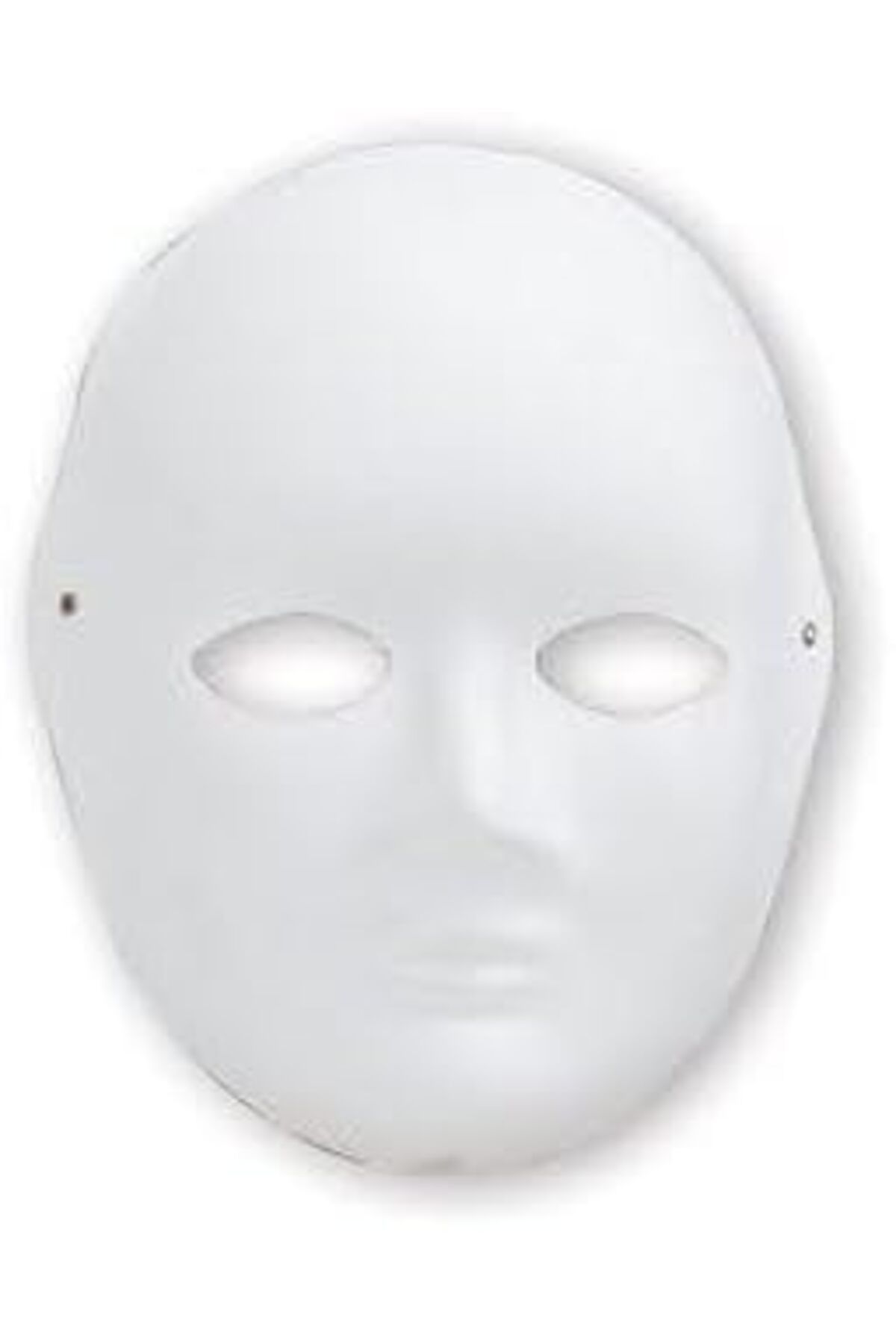 karadağsb Benim Marifetlerim - Boyanabilir Beyaz Maske 1 Adet