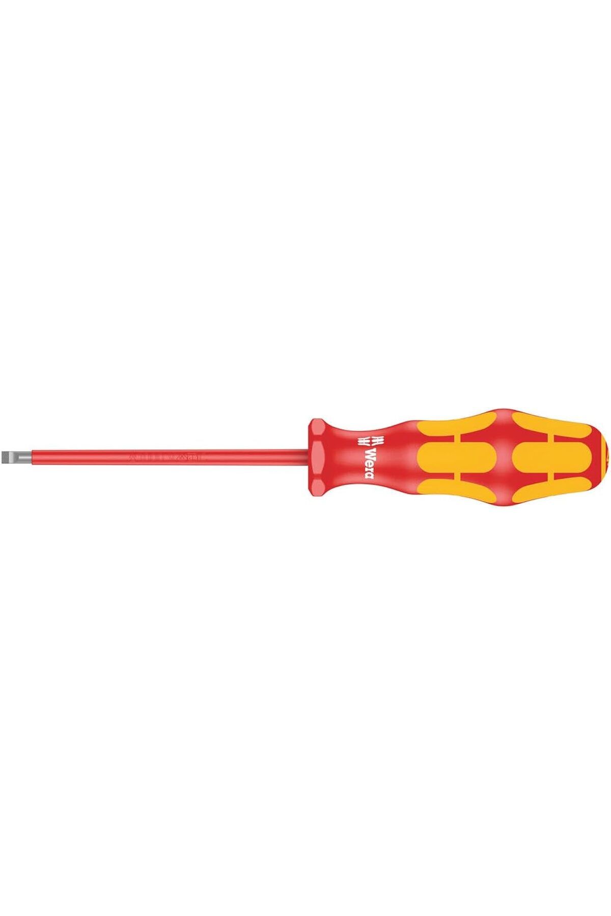 Pazarcan Wera 160 I Vde Yalıtımlı Düz Tornavida, 1.0 X 5.5 X 200 Mm, 05006121001