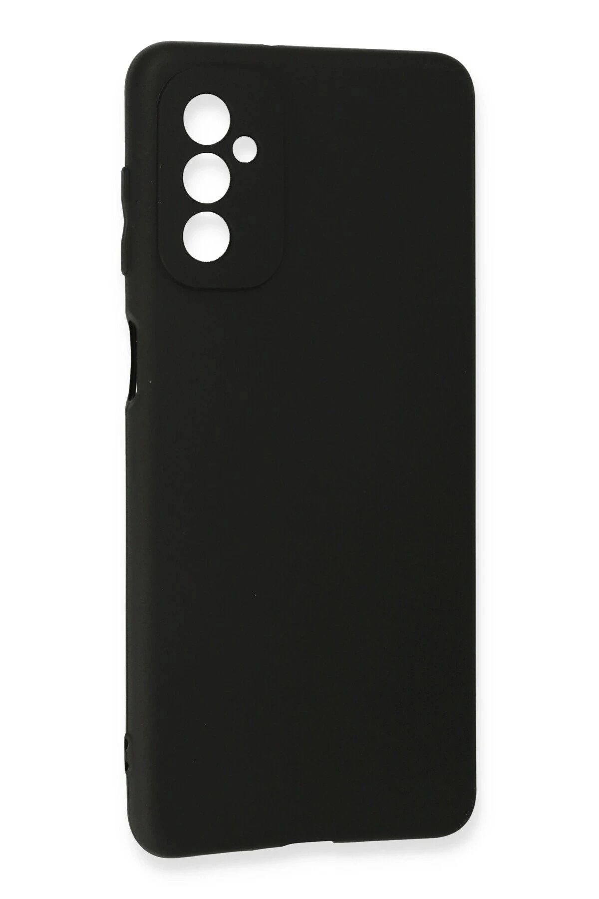 NewFace Samsung Galaxy M52 5G Kılıf First Silikon - Siyah NRMSA