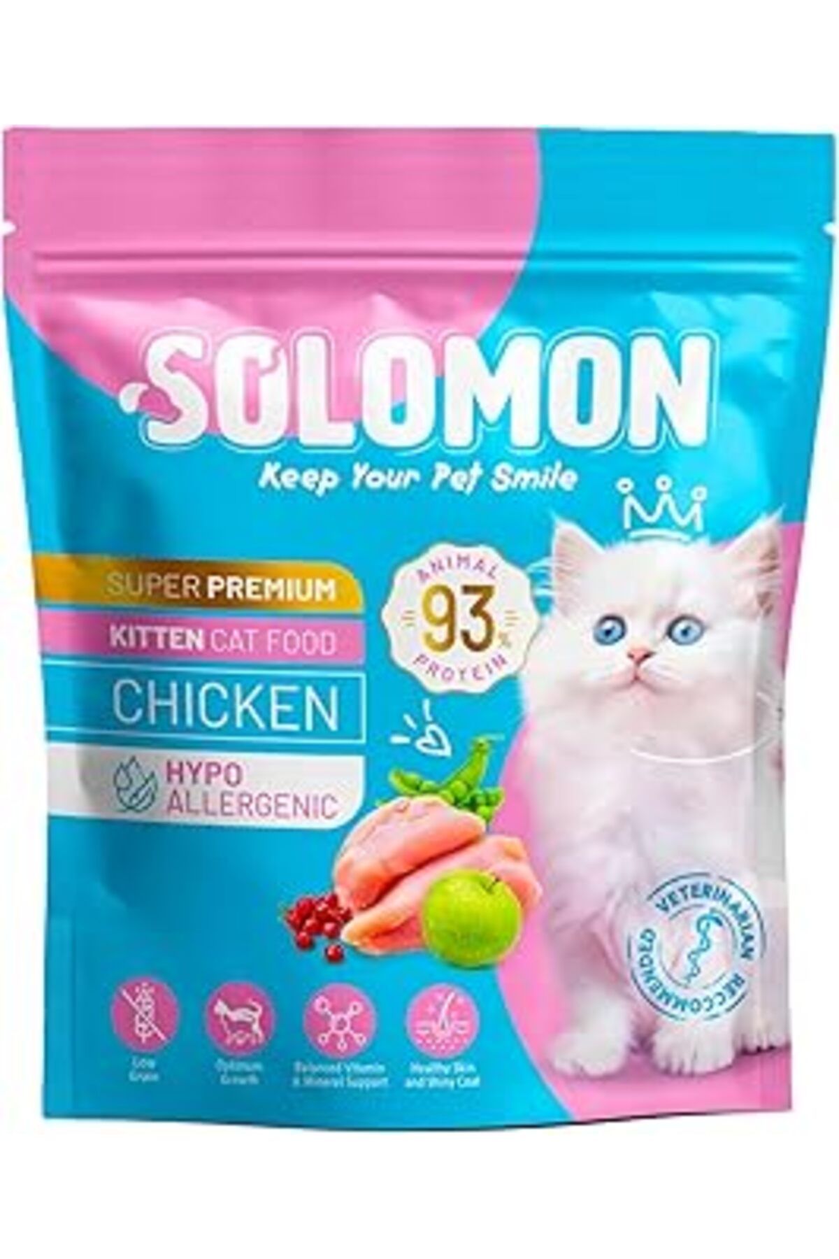 Mu Art Kitten Yavru Tavuklu Süper Premium Maması 1,5 Kg - Hipoalerjenik - Düşük Tahıllı - Yüksek Hayvansal