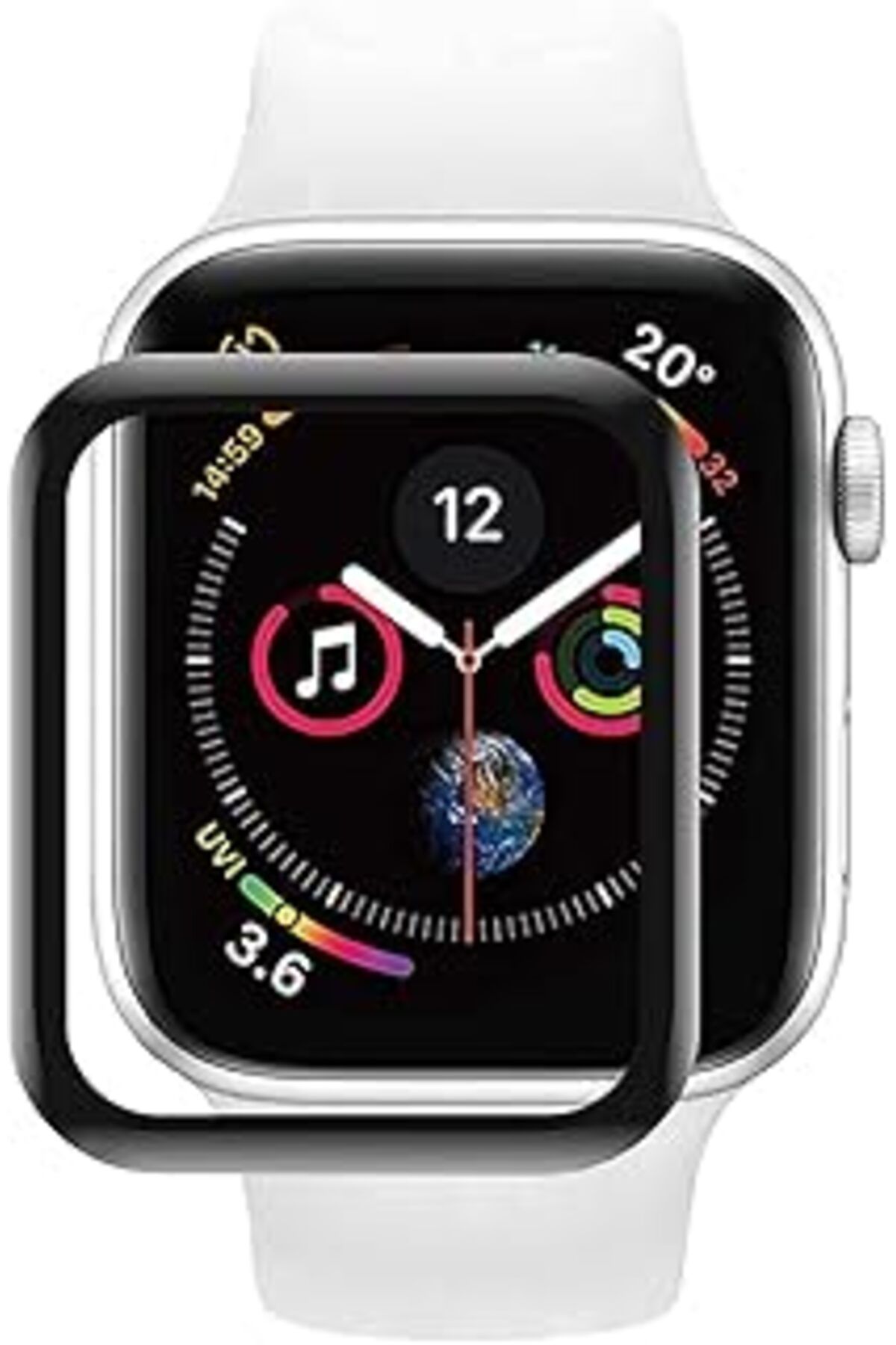 Pazarcan Blogy Watch Seri 6/5/4/3 Uyumlu 44Mm Flexi 5D Ekran Koruyucu