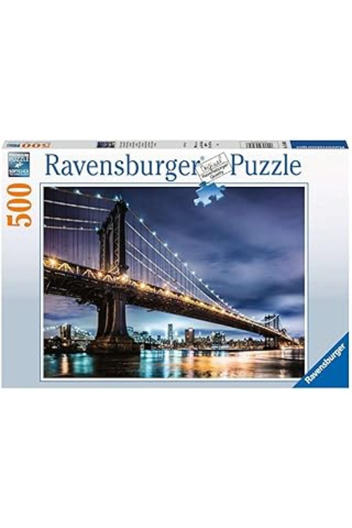 Hepta Collection Ravensburger 165896 New York Puzzle, 500 Parça, Çok Renkli