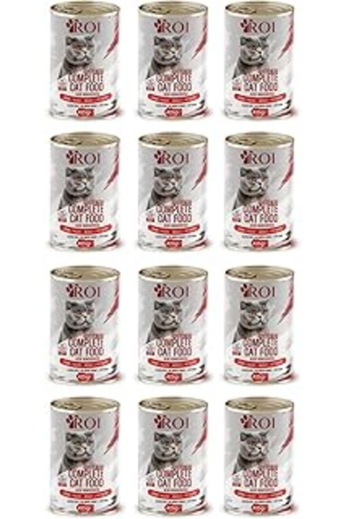 karadağsb Roi Yüksek Proteinli Kuzu Etli Yetişkin Kedi Konservesi 415 Gr.X 12 Adet,%95 Hayvansal Protein