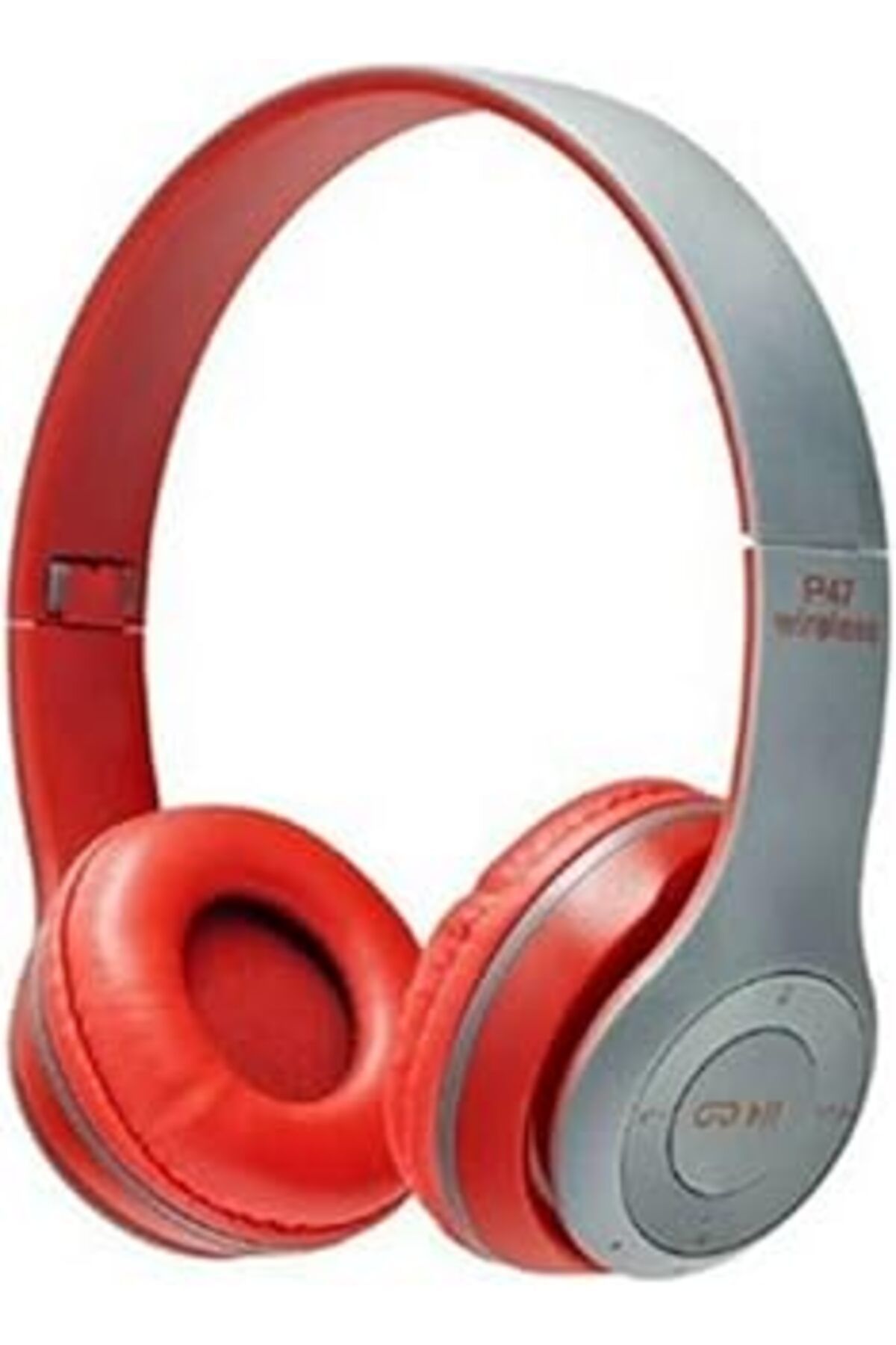 karadağsb Heartz Kablosuz Katlanabilir Kulak Üstü Kirmizi Solo Kulaklik Wireless