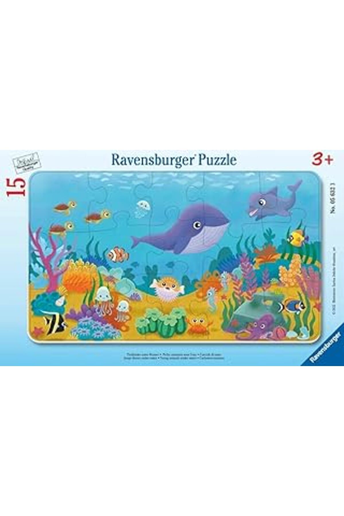 karadağsb Ravensburger Puzzle, 15 Parça, Sualtı Parkı