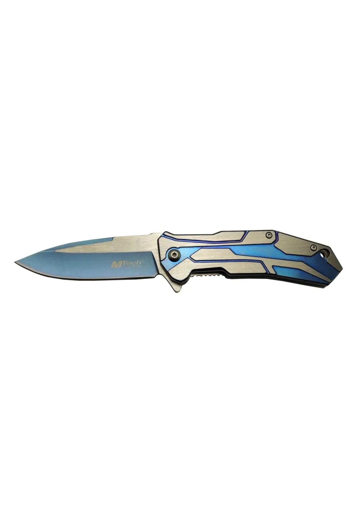 Evinso 4-10-1 Mavi Kamp 20Cm- Yarı Otomatik, Kemerlikli, Metal Sap