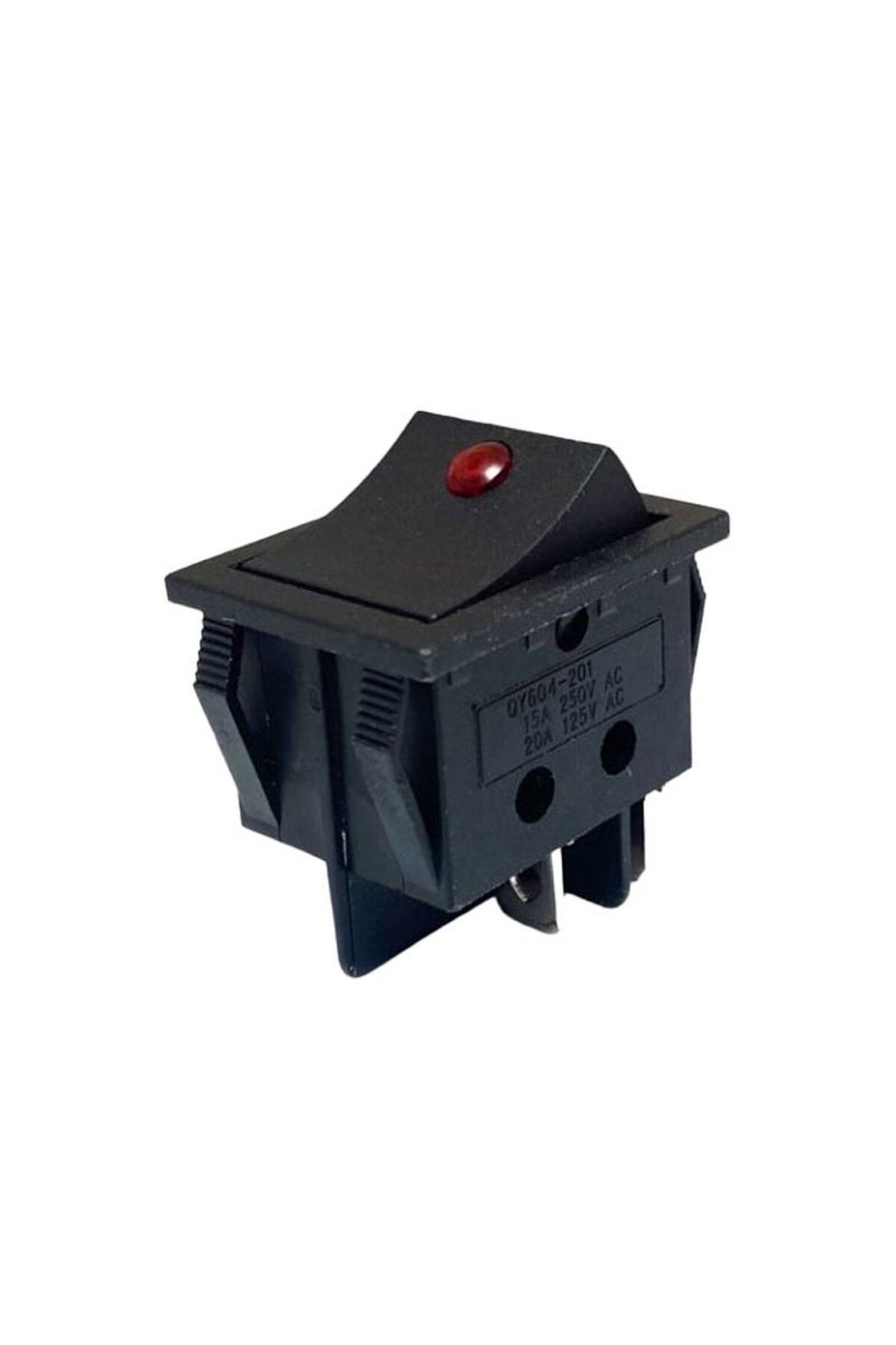 nazeninstoğu 220 Volt Geniş Nokta Işikli Anahtar On-Off (Ic-104D)