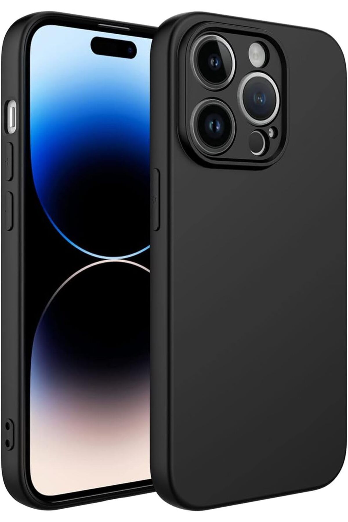 STOREMAX nffashopm iphone 13 Pro Max Uyumlu Lansman Kamera Korumalı İçi Kadife Mat Renkli Köşe Korumalı