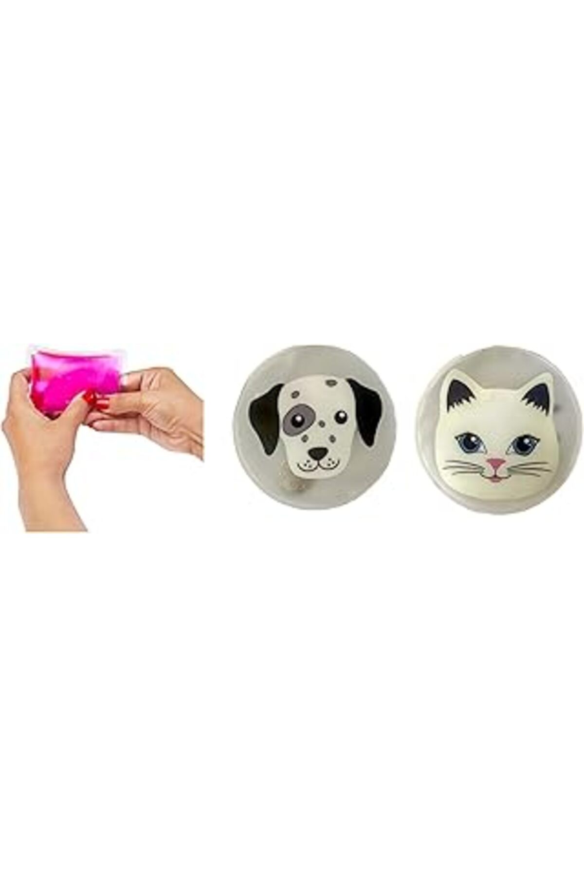 NZM TİCARET Bosphorus Homi Kedi Ve Köpekli Cep Sobası,el Isıtıcı,2 Adet Sıcak Su Torbası Pvc 9cm
