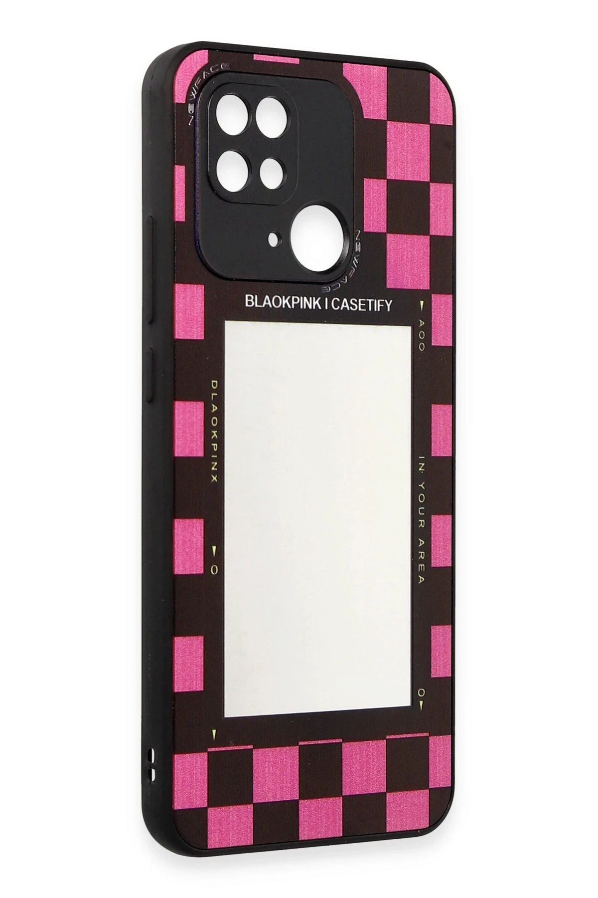 NewFace Xiaomi Redmi 10C Kılıf Mirror Desenli Kapak - Mirror - 8 JOJUA