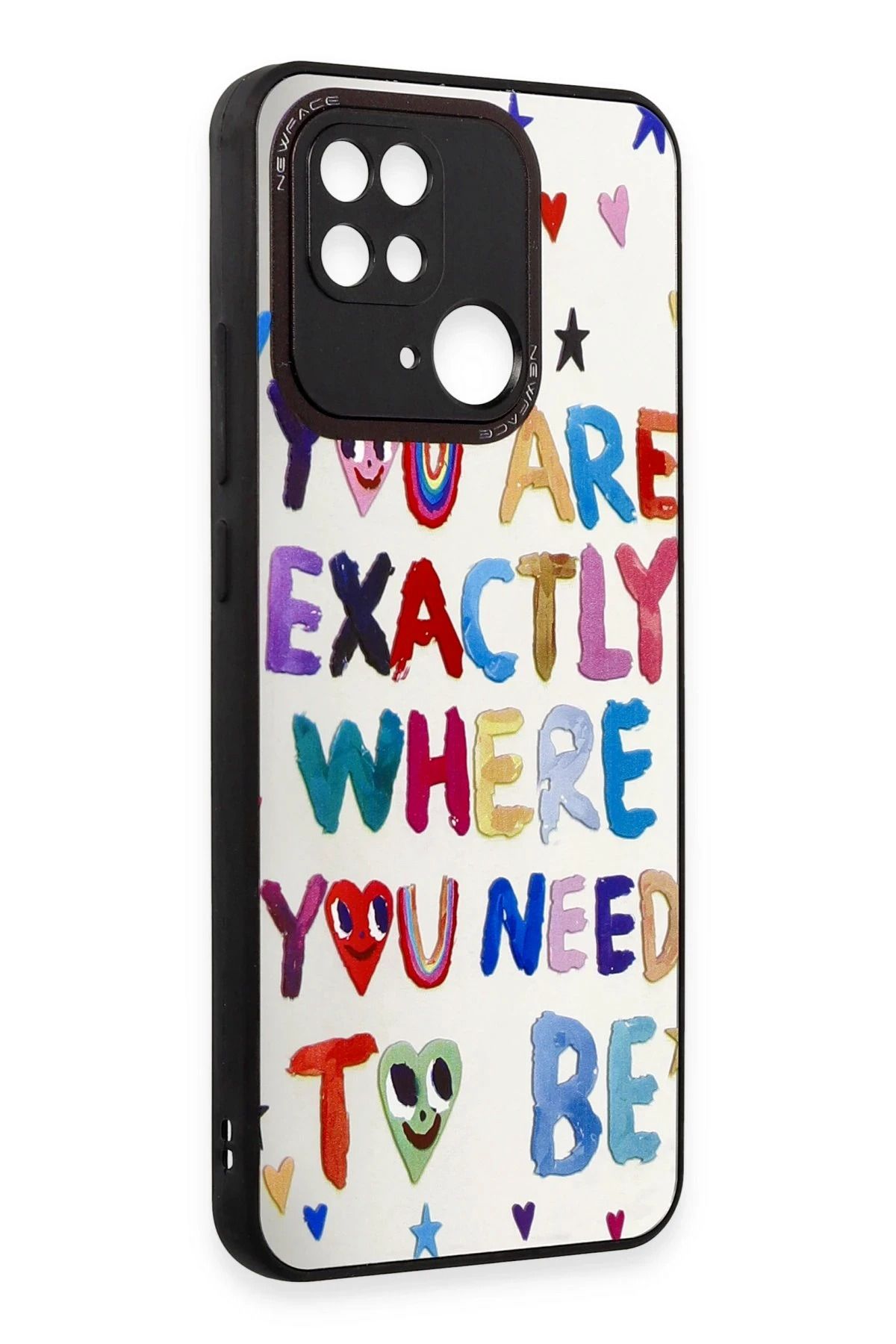 NewFace Xiaomi Redmi 10C Kılıf Mirror Desenli Kapak - Mirror - 10 HNZRN
