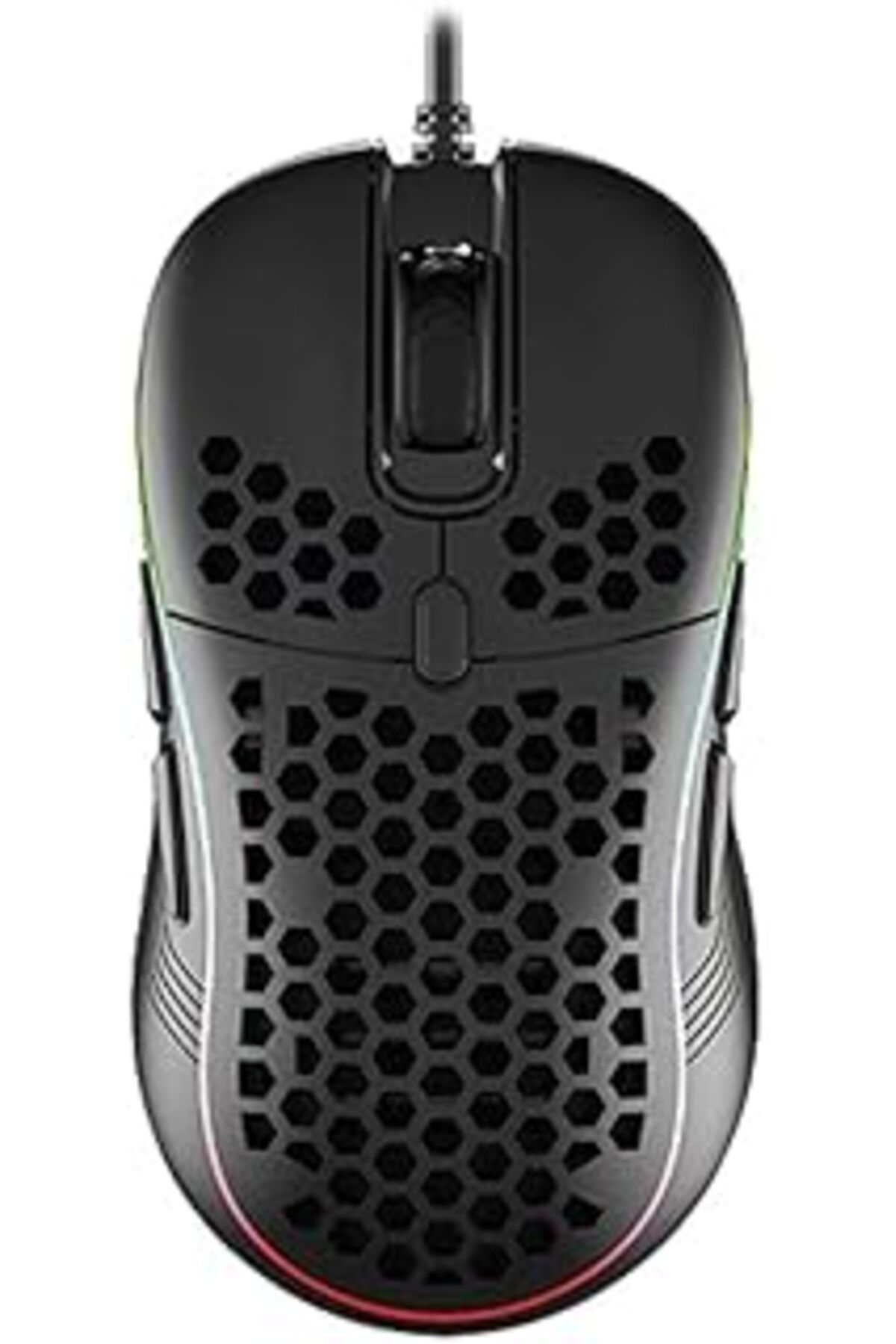 Mu Art Smx-R85 Gentle 6400Dpi Siyah Rgb Ledli Süper Hafif Makrolu Gaming Oyuncu Mouse