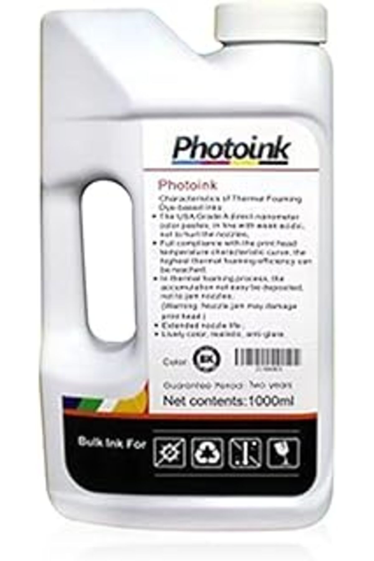 Mu Art Photoink 1000 Ml Mürkkep, Epson L Serisi Yazıcılar Uyumlu 1 Litre Siyah Mürekkep ( Akıllı Mürekkep
