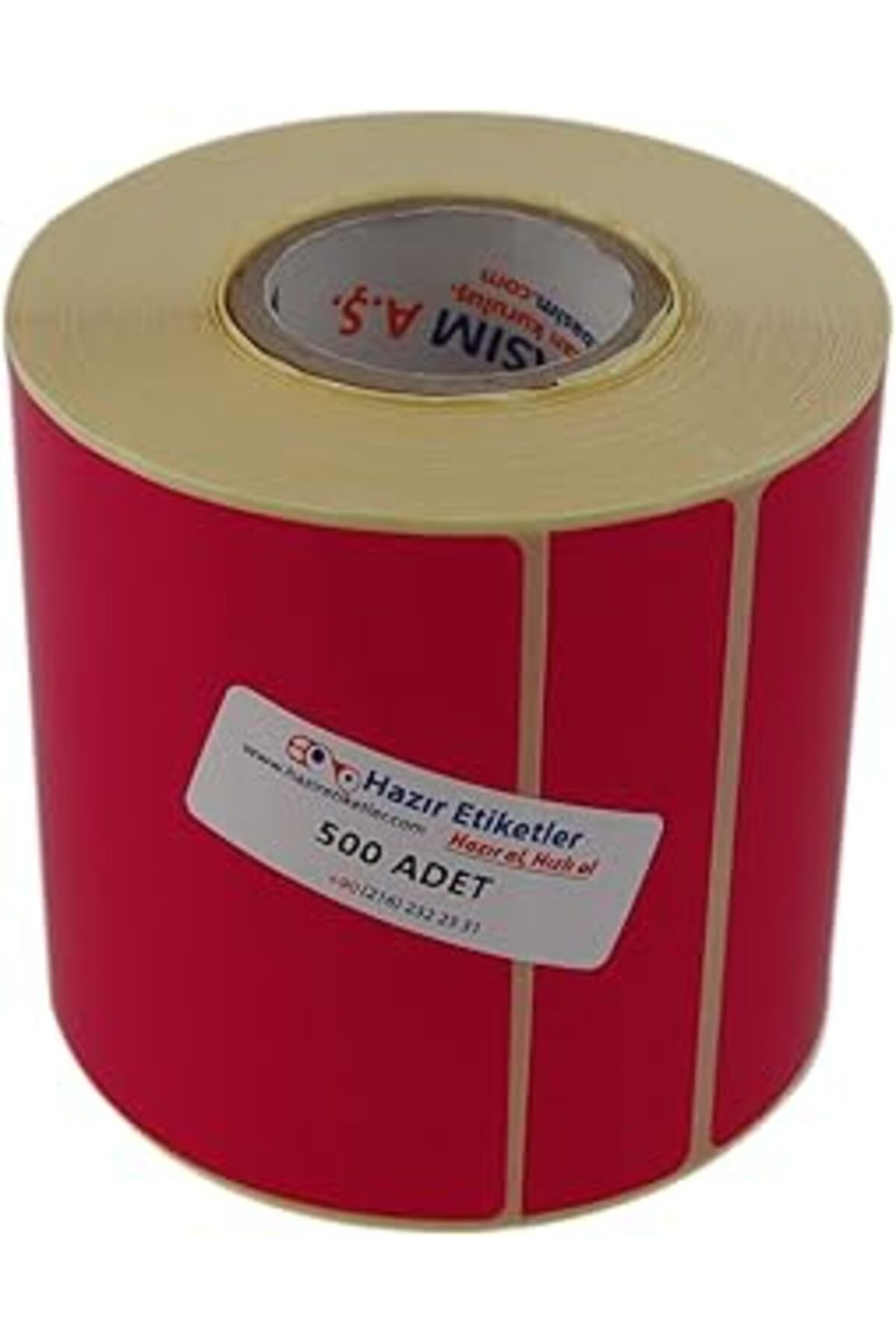 robotrend Hazır Etiketler , Hazır Al Hızlı Al Pp Opak Renkli Etiket 90Mm X 90Mm Ruloda 500 Adet 40Mm Kuka Çap