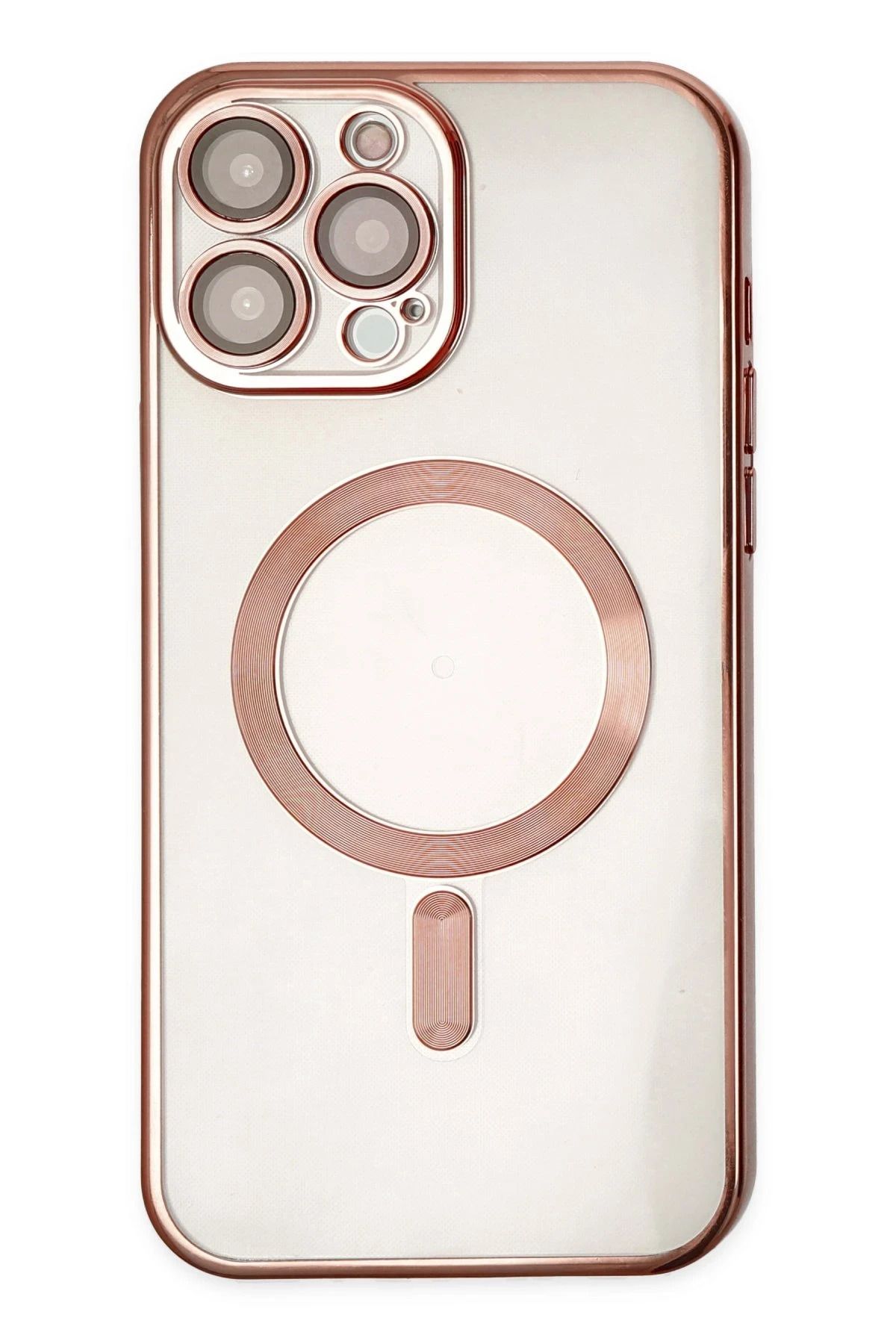 NewFace iPhone 13 Pro Kılıf Kross Magneticsafe Kapak - Rose JOJUA