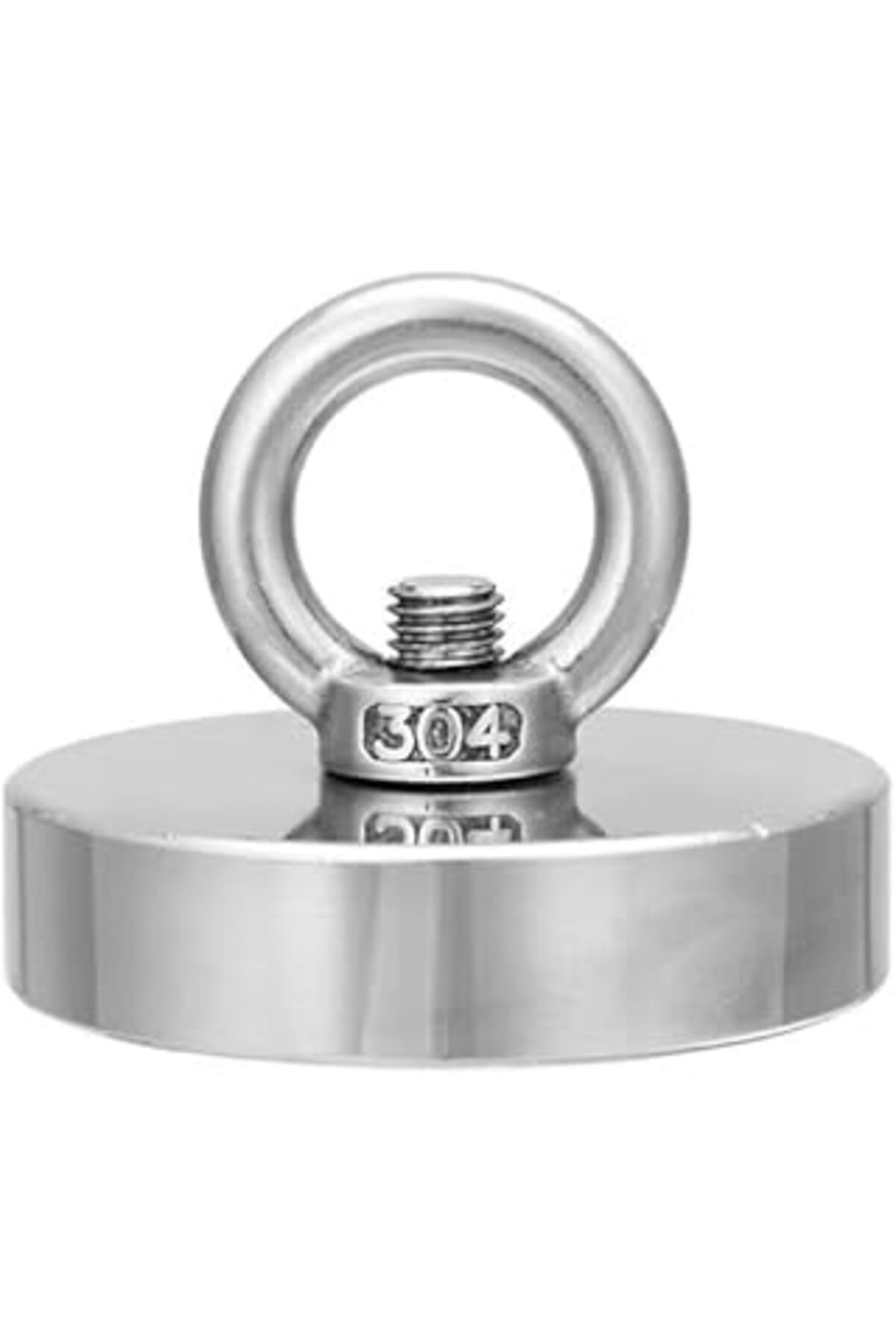 DENİZBİLİŞİM Hdg Güçlü Neodyum Pot Mıknatıs Fishing Magnet 60 Mm Çap