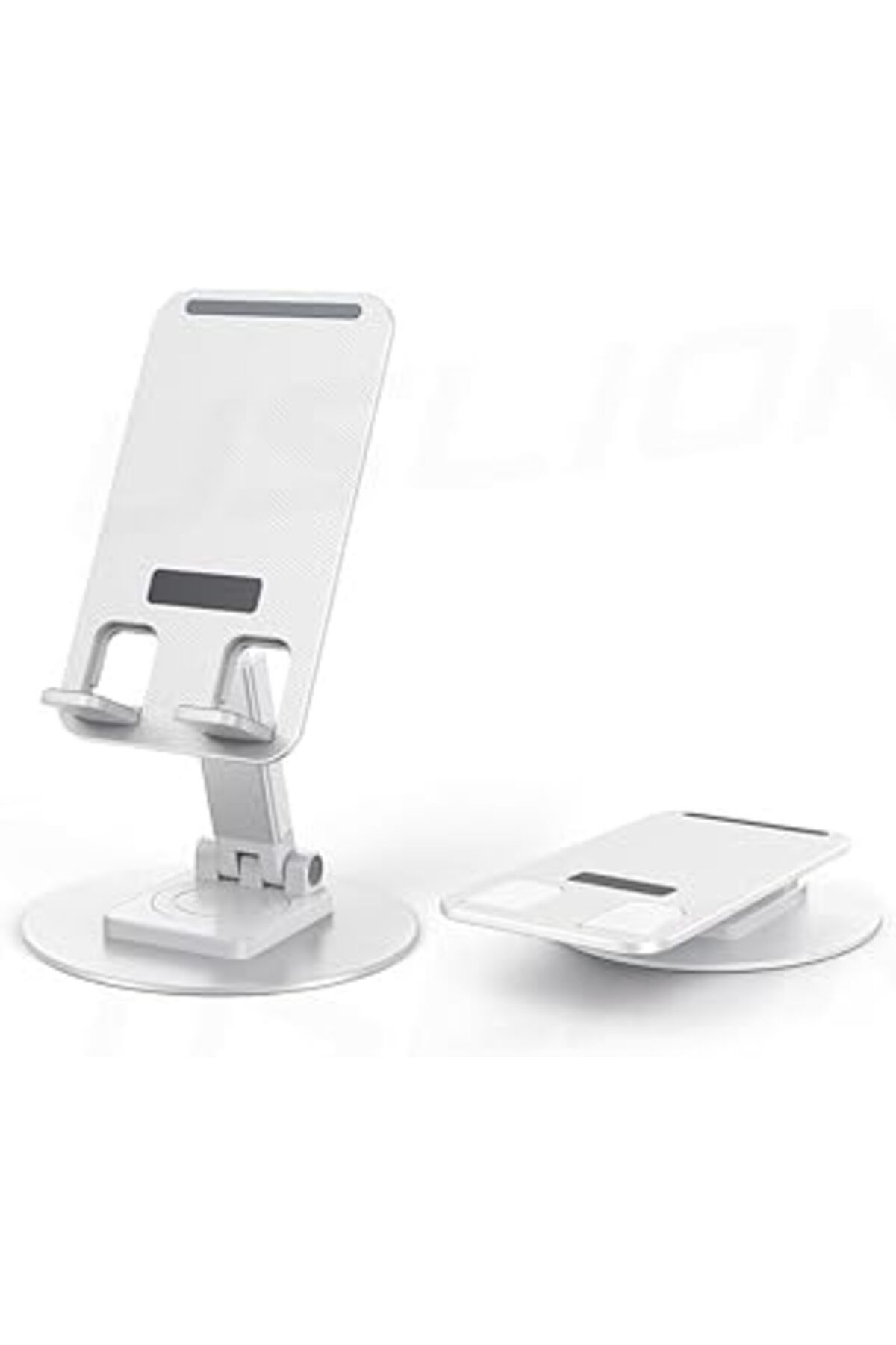 karadağsb Moddestore Katlanabilir Telefon Tablet Tutucu Stand, 360 Derece Ayarlanabilir, Şarj Standı, Beyaz