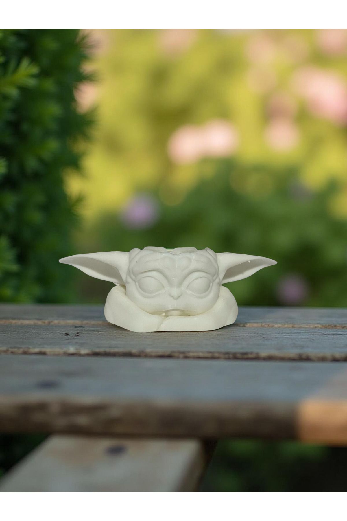 Print Wizzard Baby Yoda Grogu Saksı | Star Wars Temalı Mini Saksı | Dekoratif Masa Üstü Saksı