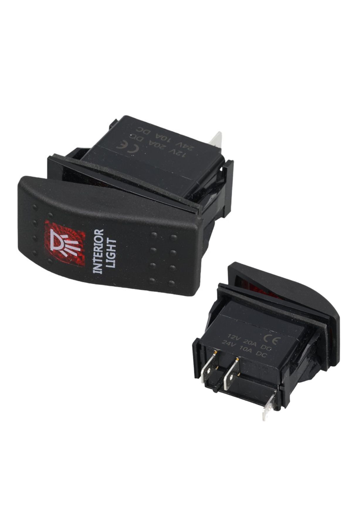 robotrend İç Aydinlatma Lambasi Işikli 3P On-Off 12-24V Marin Switch (Ic-134M-S5)