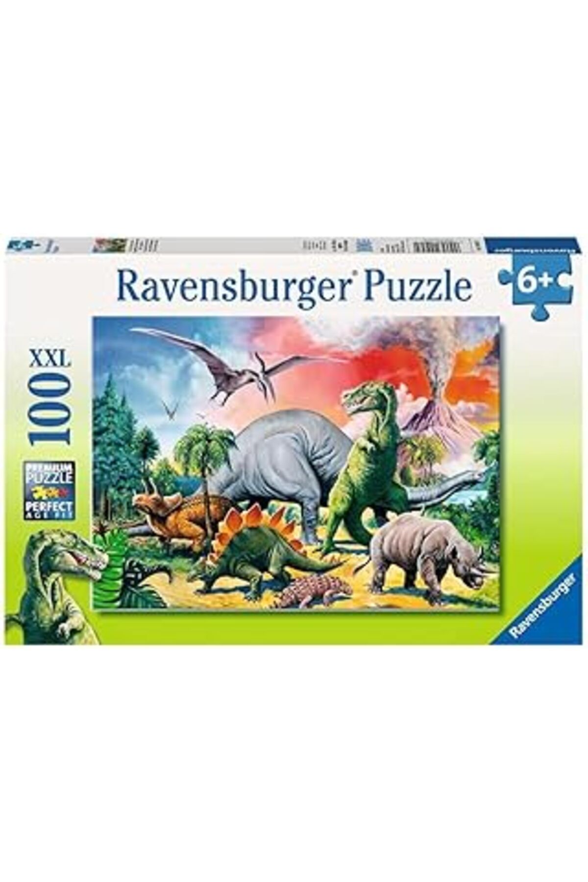 karadağsb Ravensburger 100P Puz Dinozorlar, Yellow