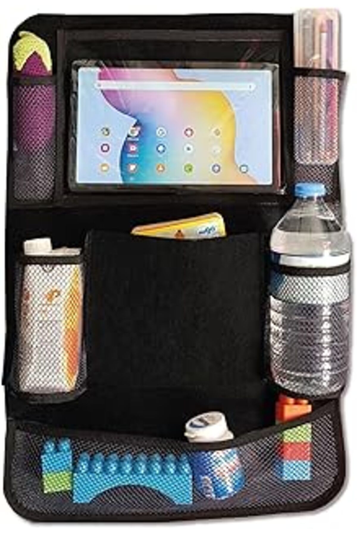 karadağsb Araç İçi Tablet Tutuculu Organizer Ipad Samsung Tablet Uyumlu 10 İnce Kadar