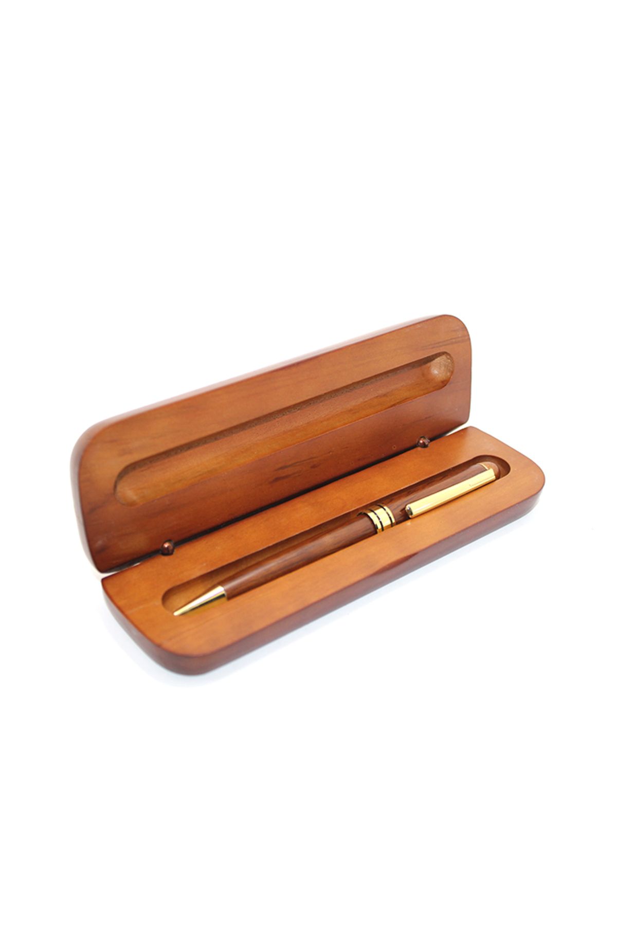 Allproduct Ahşap Kutulu Tükenmez Kalem Model 4