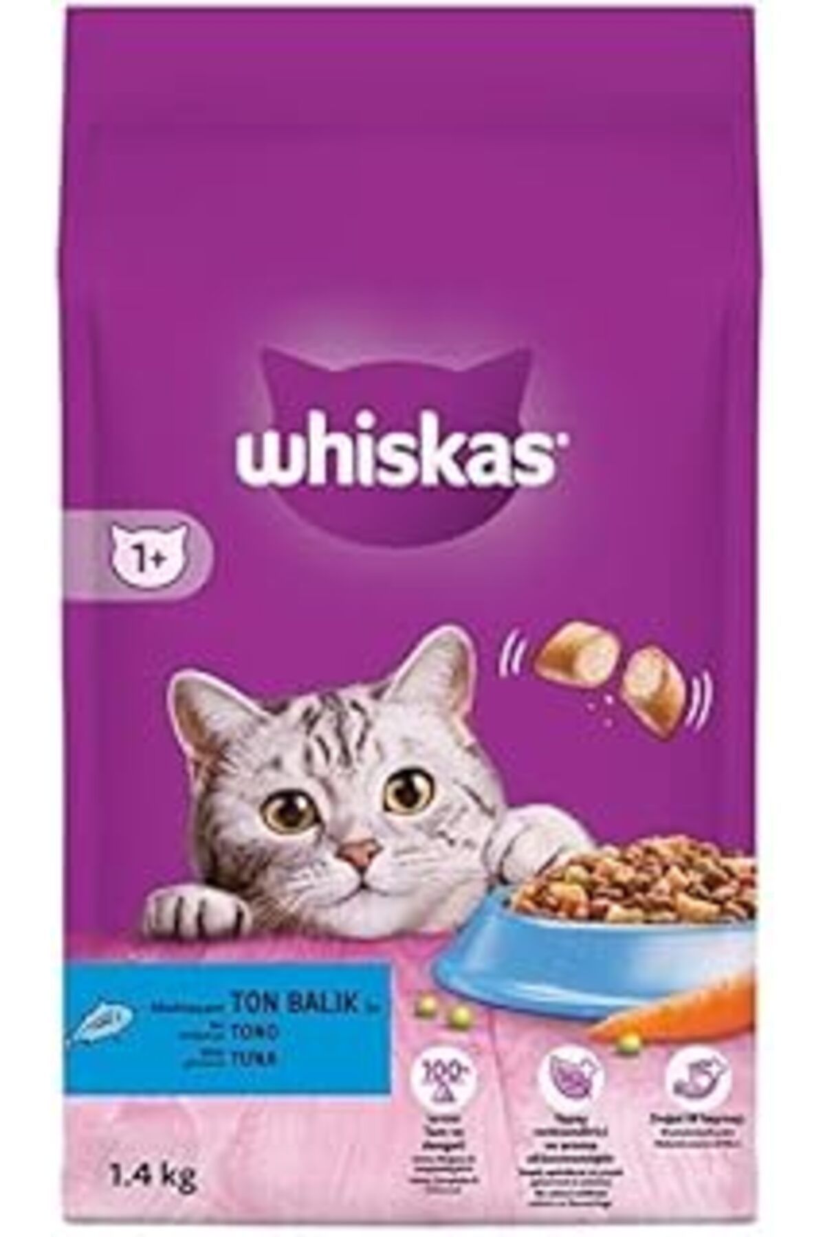 karadağsb Whiskas Ton Balıklı Kedi Maması 1,4 Kg