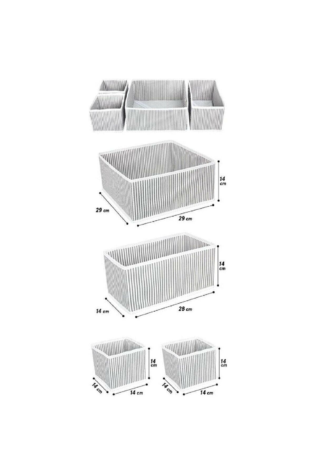 Emperium Çekmece Düzenleme Kutu Seti Organizer 4lü Set (5122)