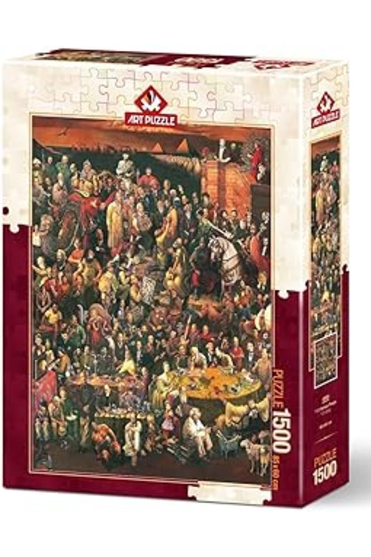 karadağsb Art Puzzle 113 Ünlü 1500 Parça Puzzle