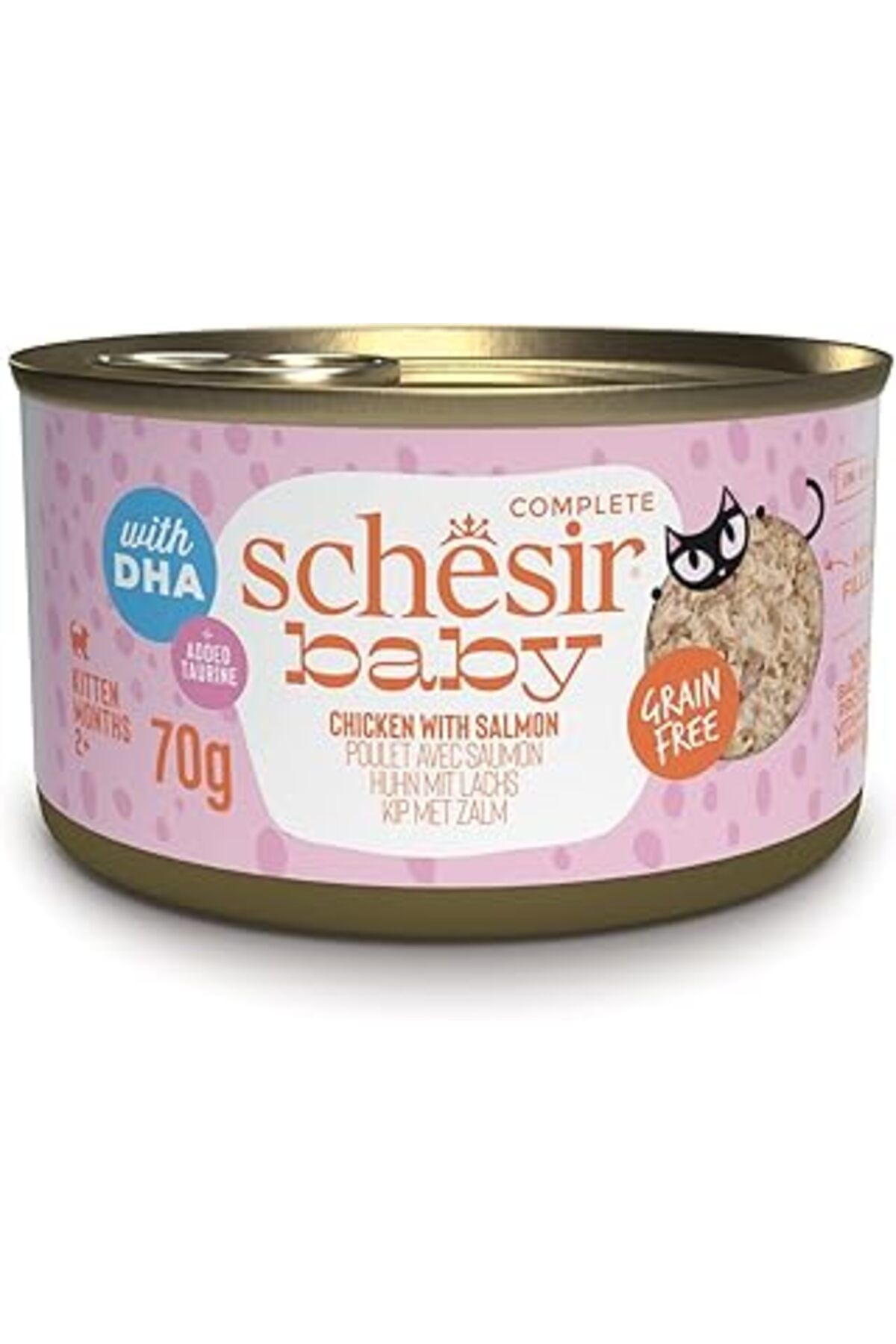 karadağsb Schesir Baby Tavuk Ile Somon Mus Konserve 70G
