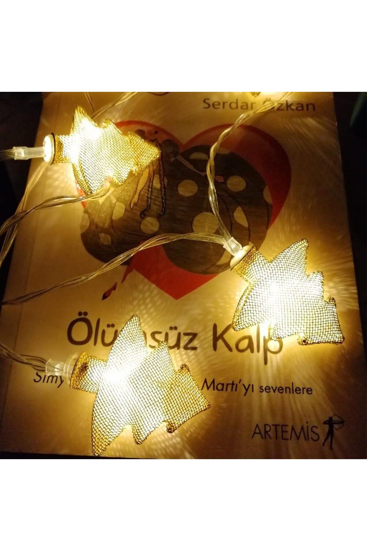 Emperium Metal Örgülü Çam Ağacı Şeklinde Günışığı Şerit Led Işık Zinciri (5122)