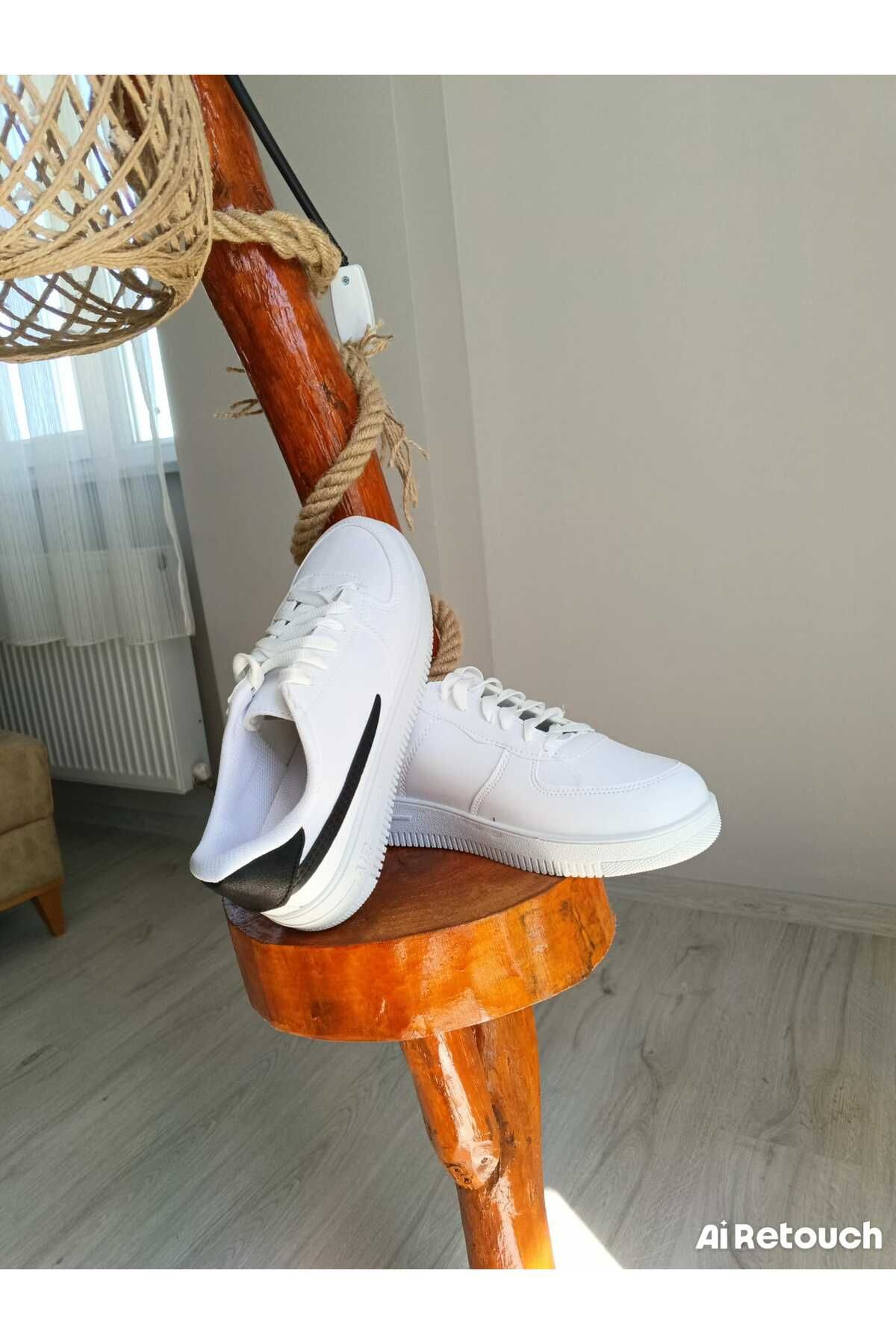 KDY Beyaz Sneaker Spor Ayakkabı Erkek Spor Ayakkabı