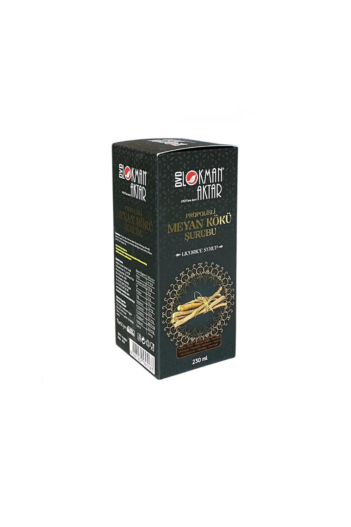 DVD Lokman Aktar Propolisli Meyan Kökü Şurubu 230 Ml,